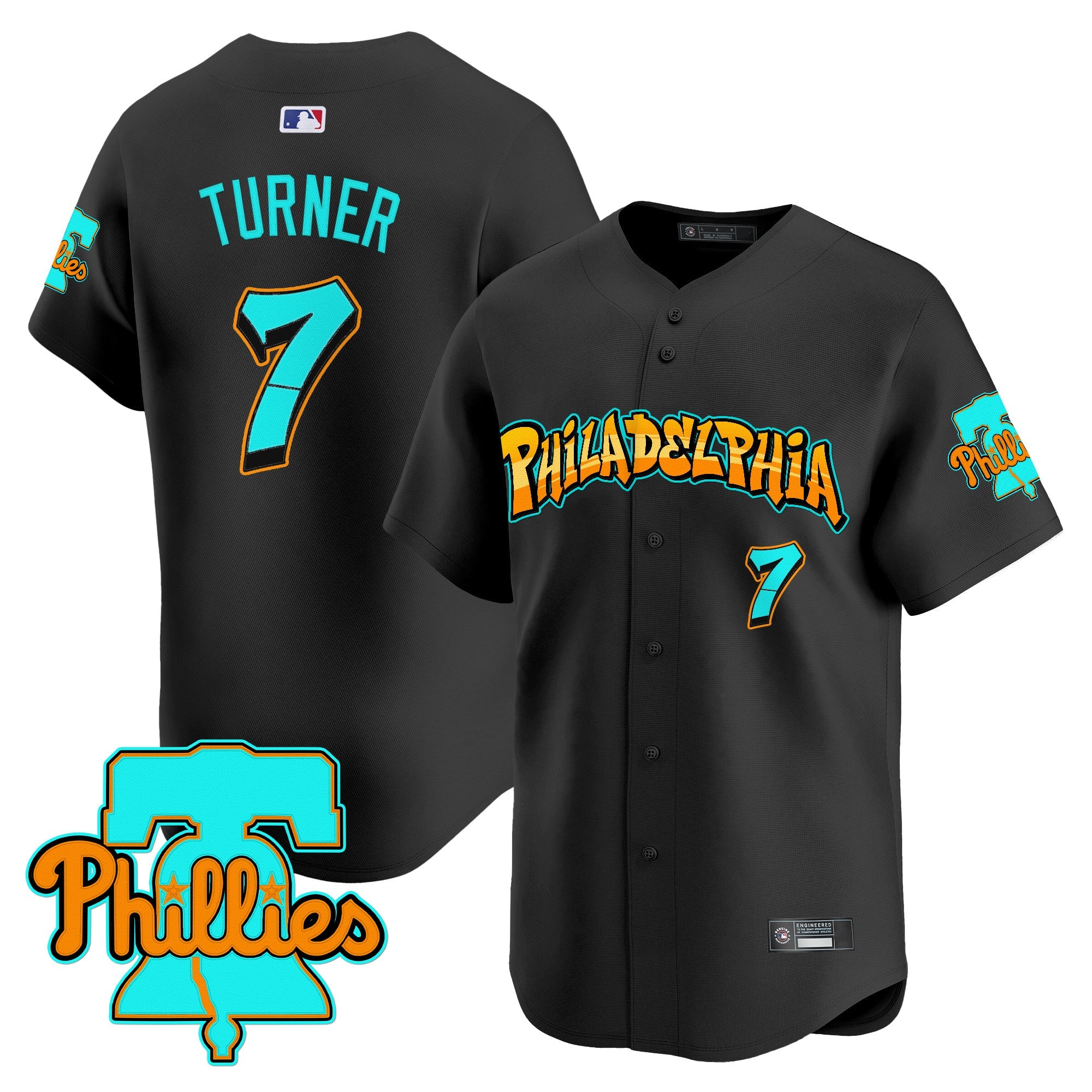 Men’s Philadelphia ‘Graffiti Broad Street Edition’ Vapor Premier Limited Jersey