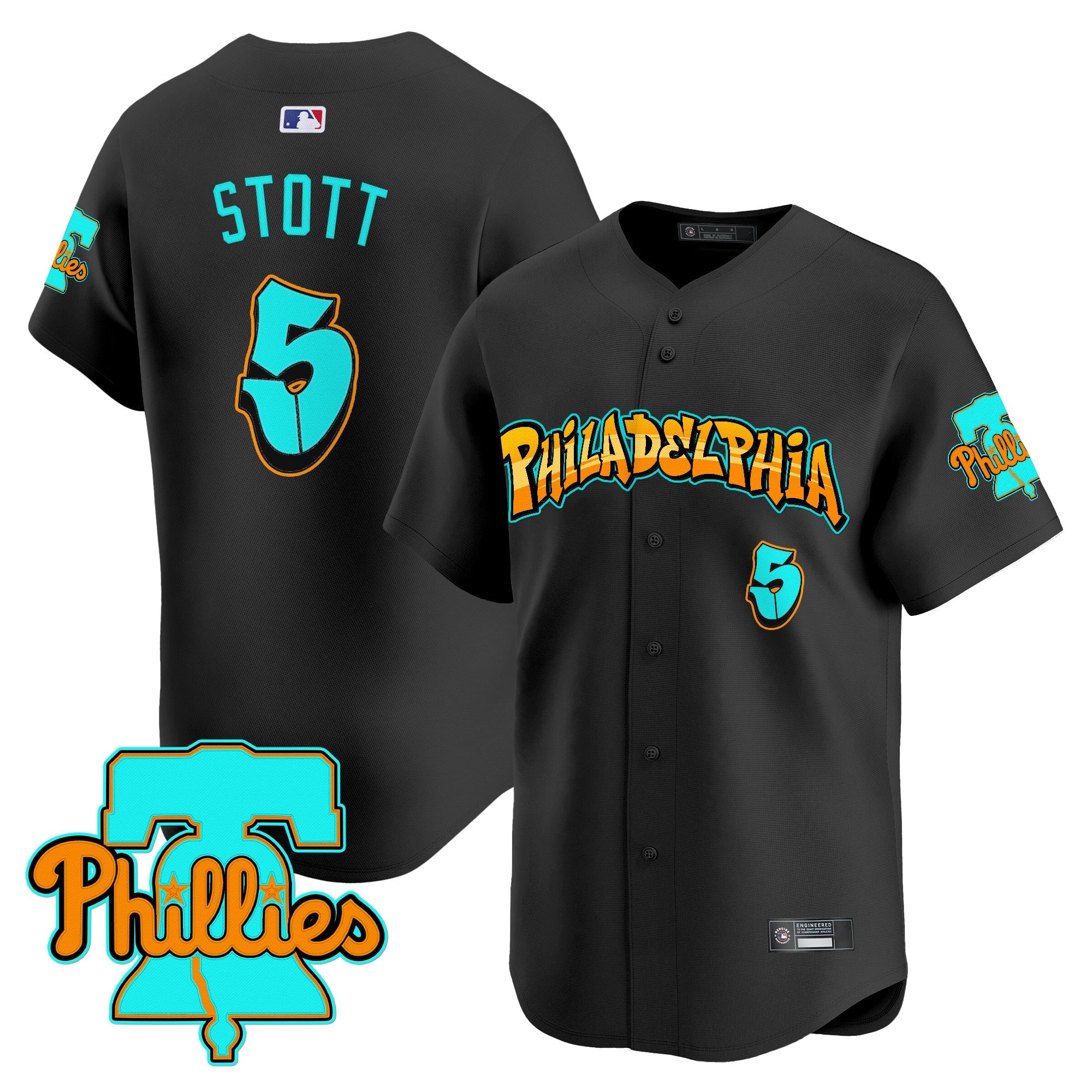 Men’s Philadelphia ‘Graffiti Broad Street Edition’ Vapor Premier Limited Jersey