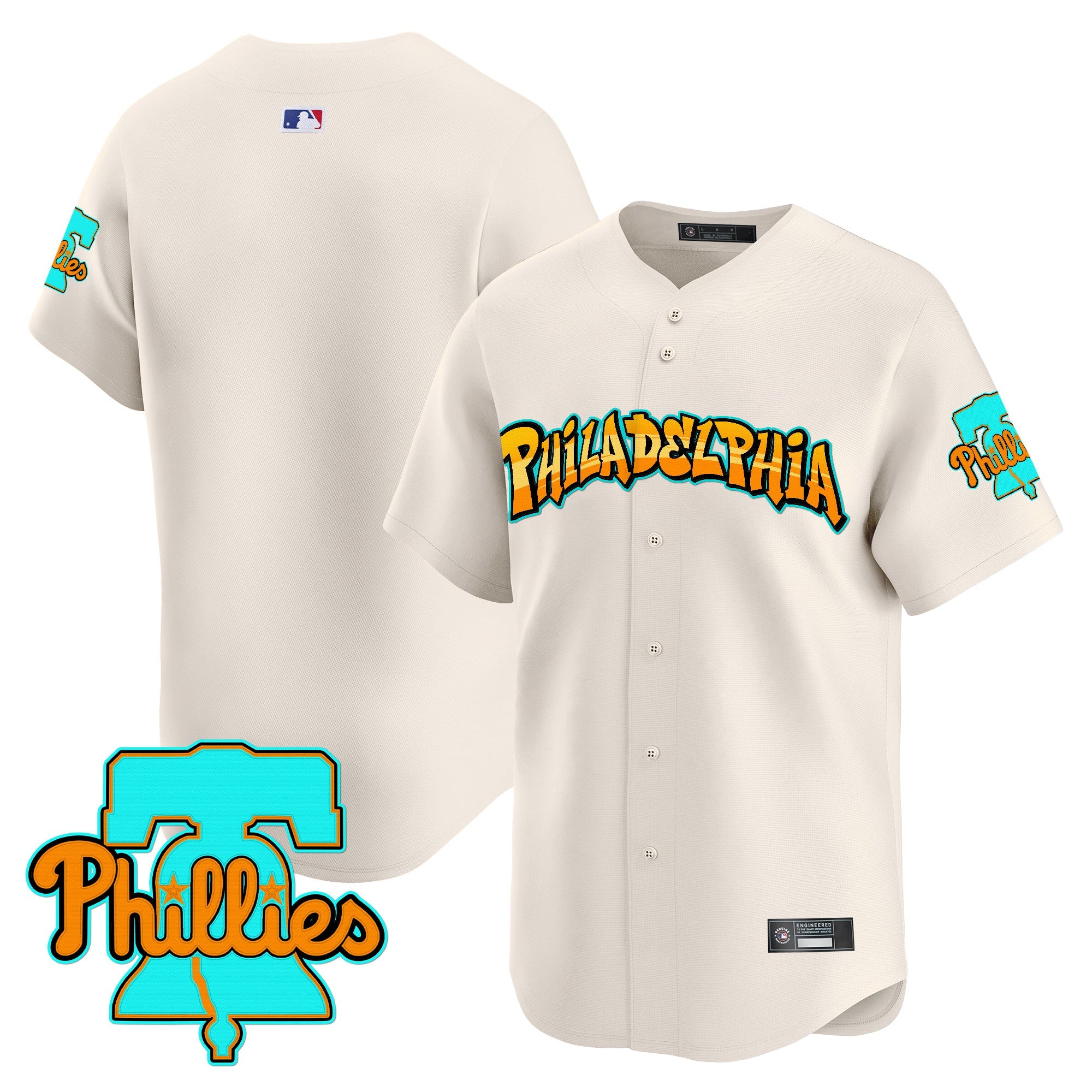 Men’s Philadelphia ‘Graffiti Broad Street Edition’ Vapor Premier Limited Jersey