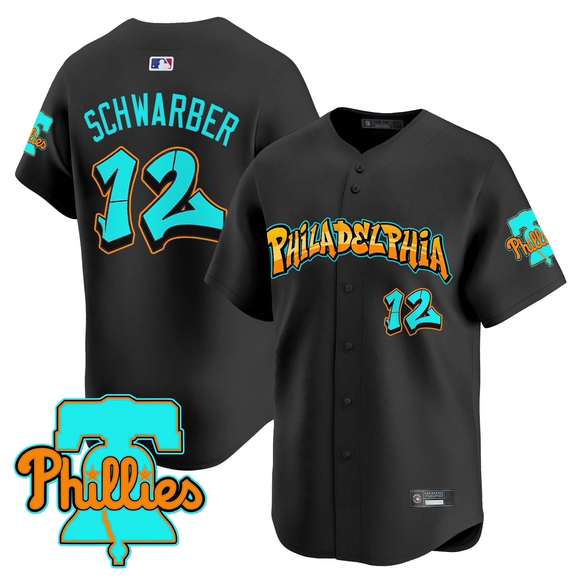 Men’s Philadelphia ‘Graffiti Broad Street Edition’ Vapor Premier Limited Jersey