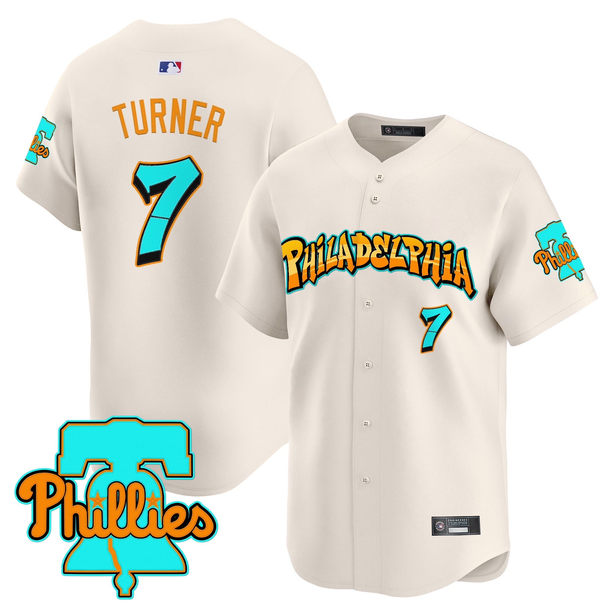 Men’s Philadelphia ‘Graffiti Broad Street Edition’ Vapor Premier Limited Jersey