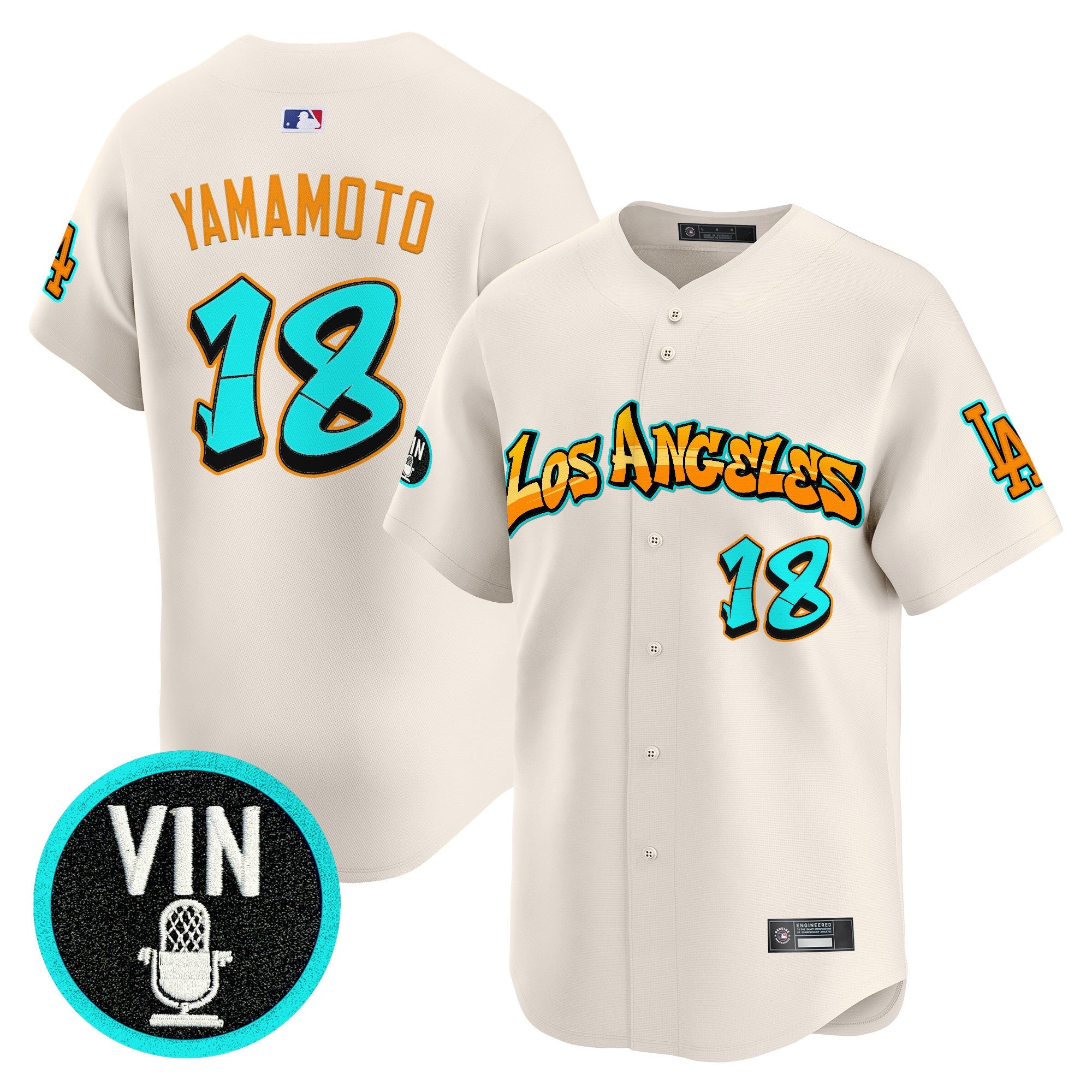 Men’s Los Angeles ‘Graffiti Street Style Edition’ Vapor Premier Limited Jersey