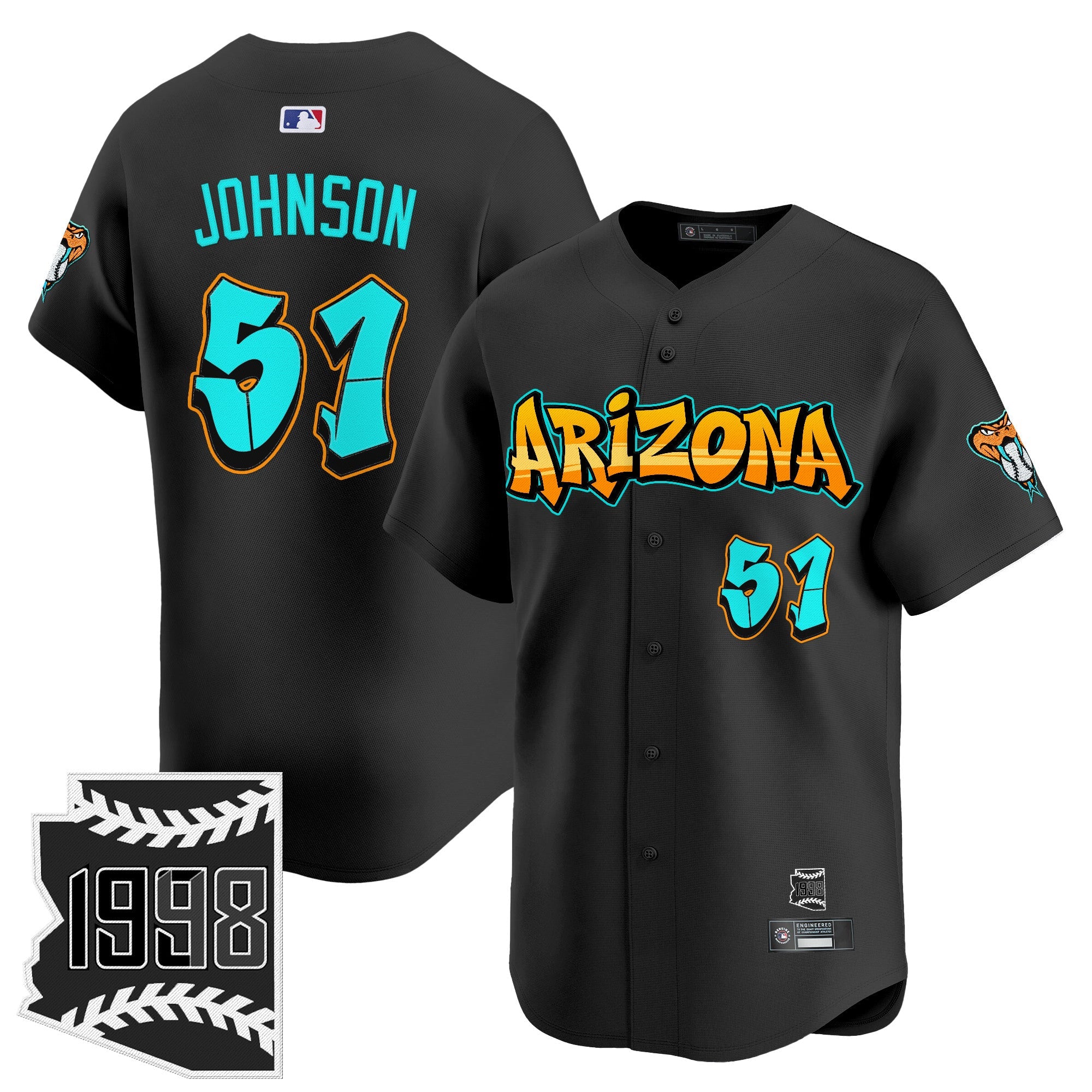 Men’s Arizona ‘Graffiti Desert Ink Edition’ Vapor Premier Limited Jersey