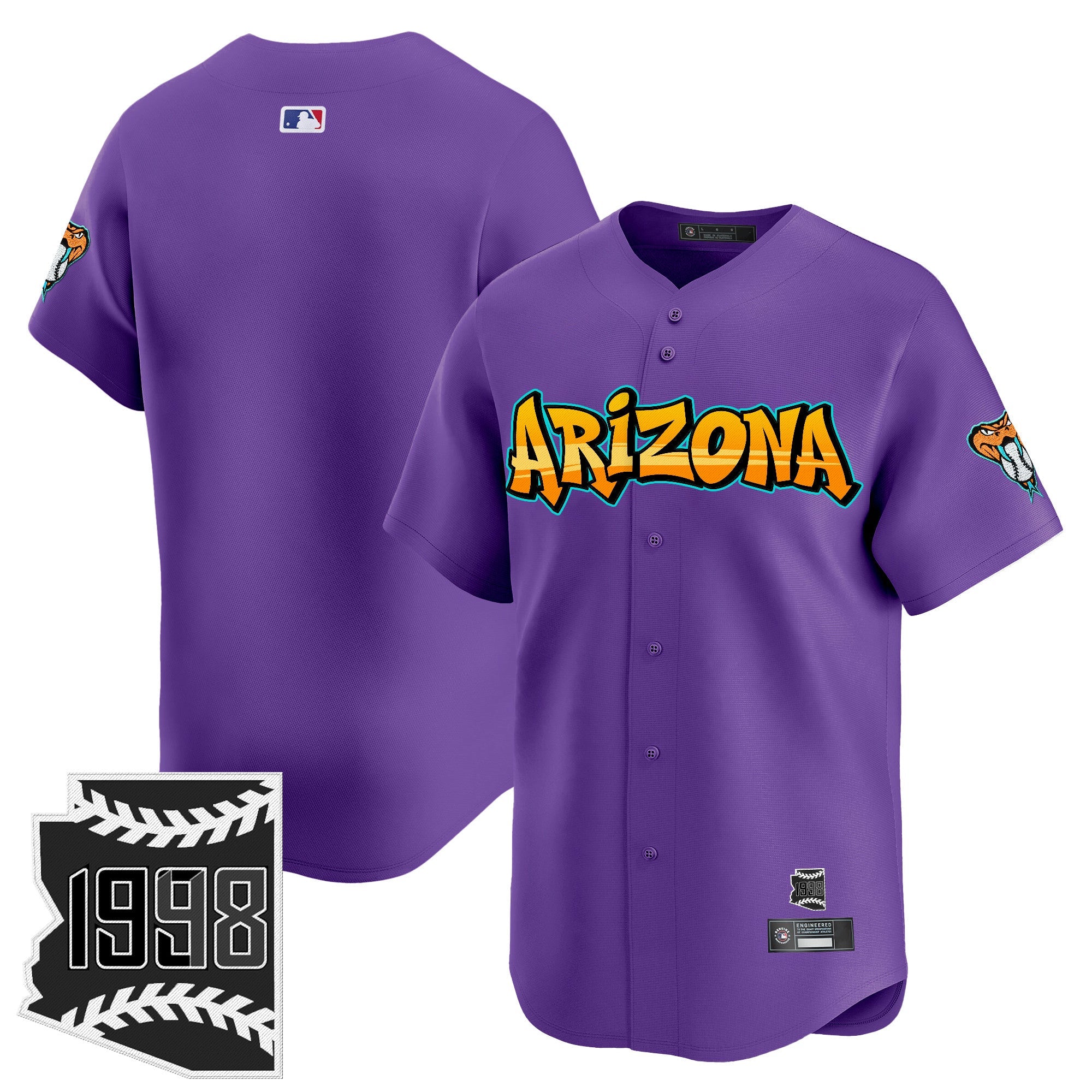 Men’s Arizona ‘Graffiti Desert Ink Edition’ Vapor Premier Limited Jersey