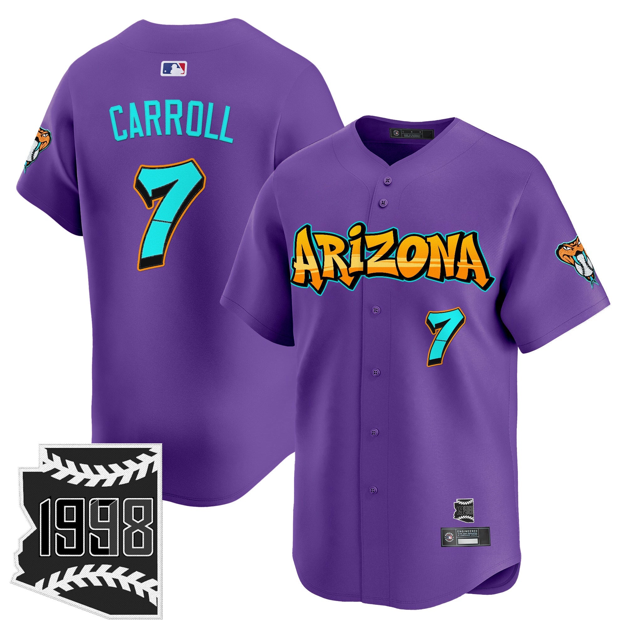 Men’s Arizona ‘Graffiti Desert Ink Edition’ Vapor Premier Limited Jersey