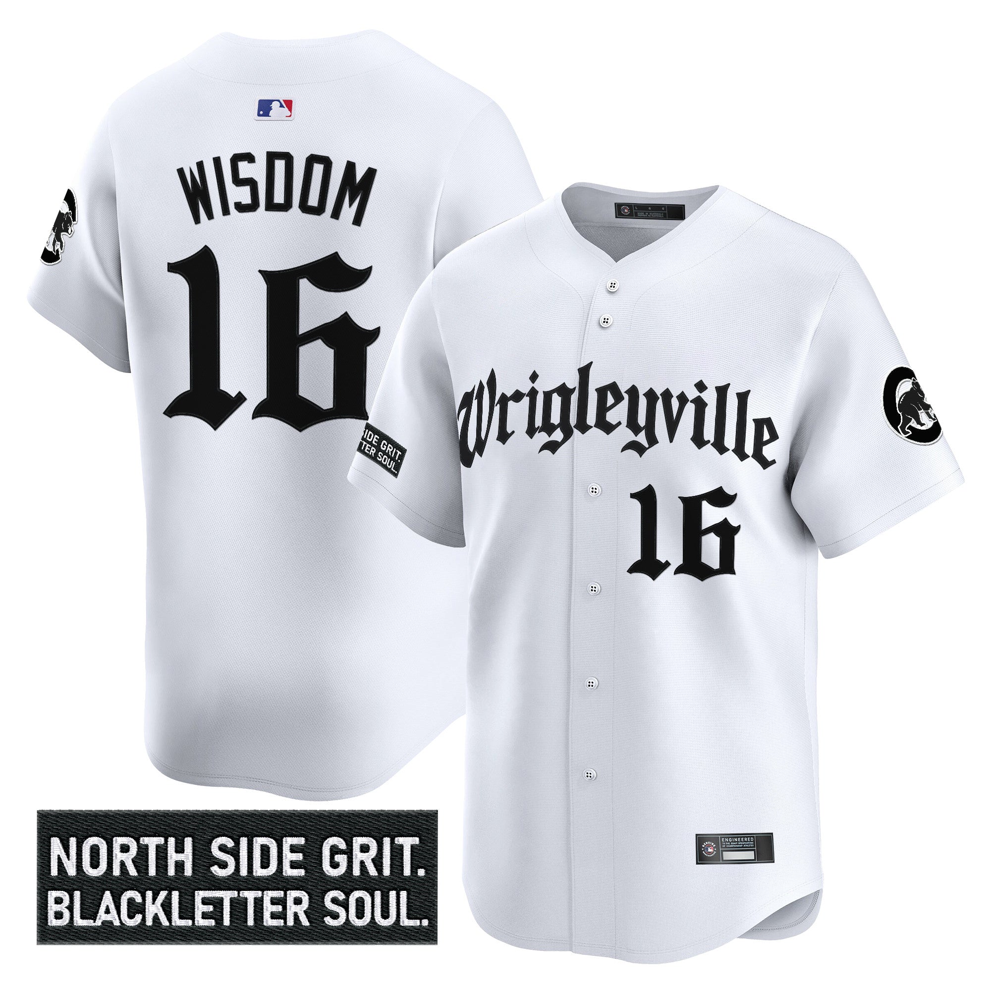 Men’s Chicago ‘Gothic North Side Edition’ Vapor Premier Limited Jersey V2