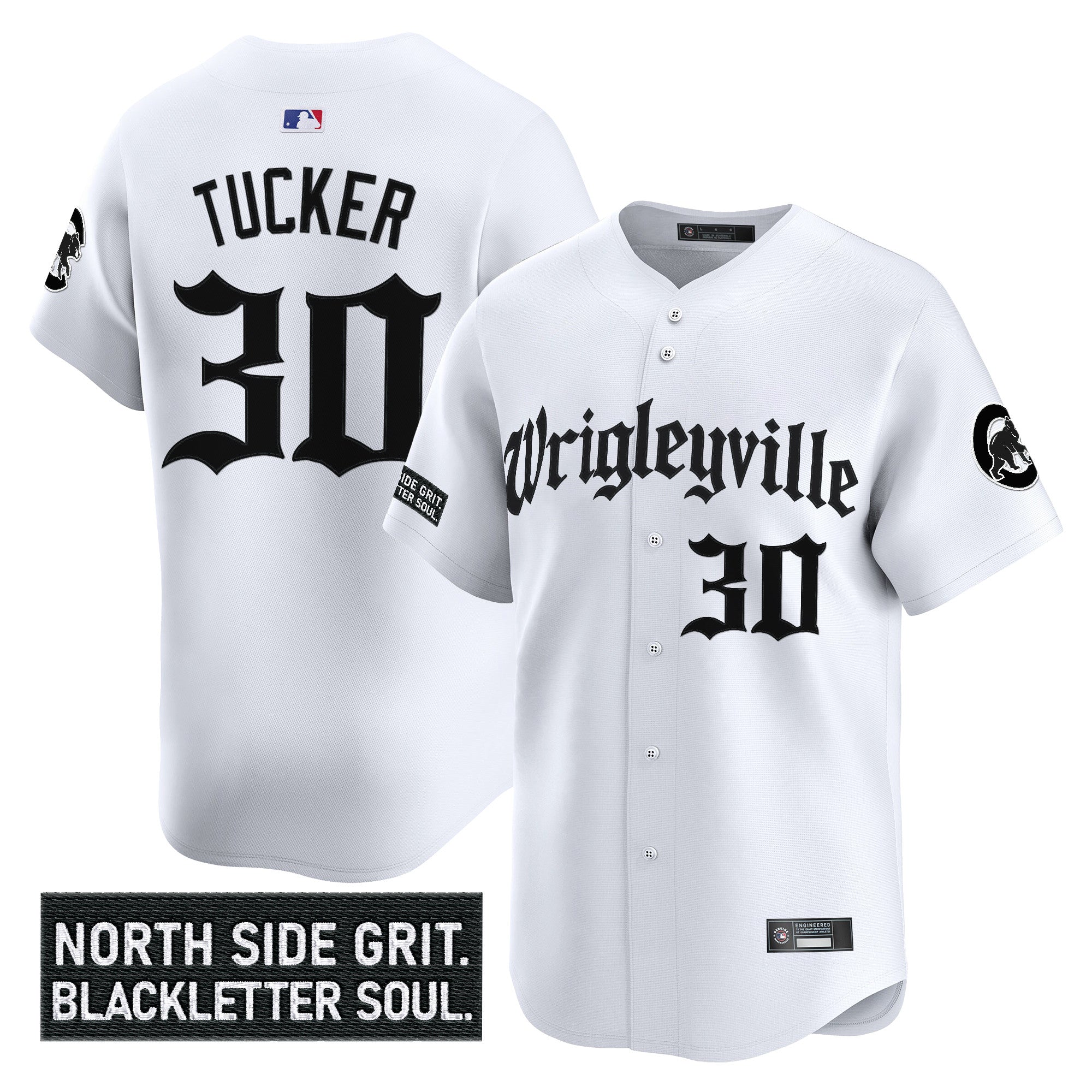 Men’s Chicago ‘Gothic North Side Edition’ Vapor Premier Limited Jersey V2