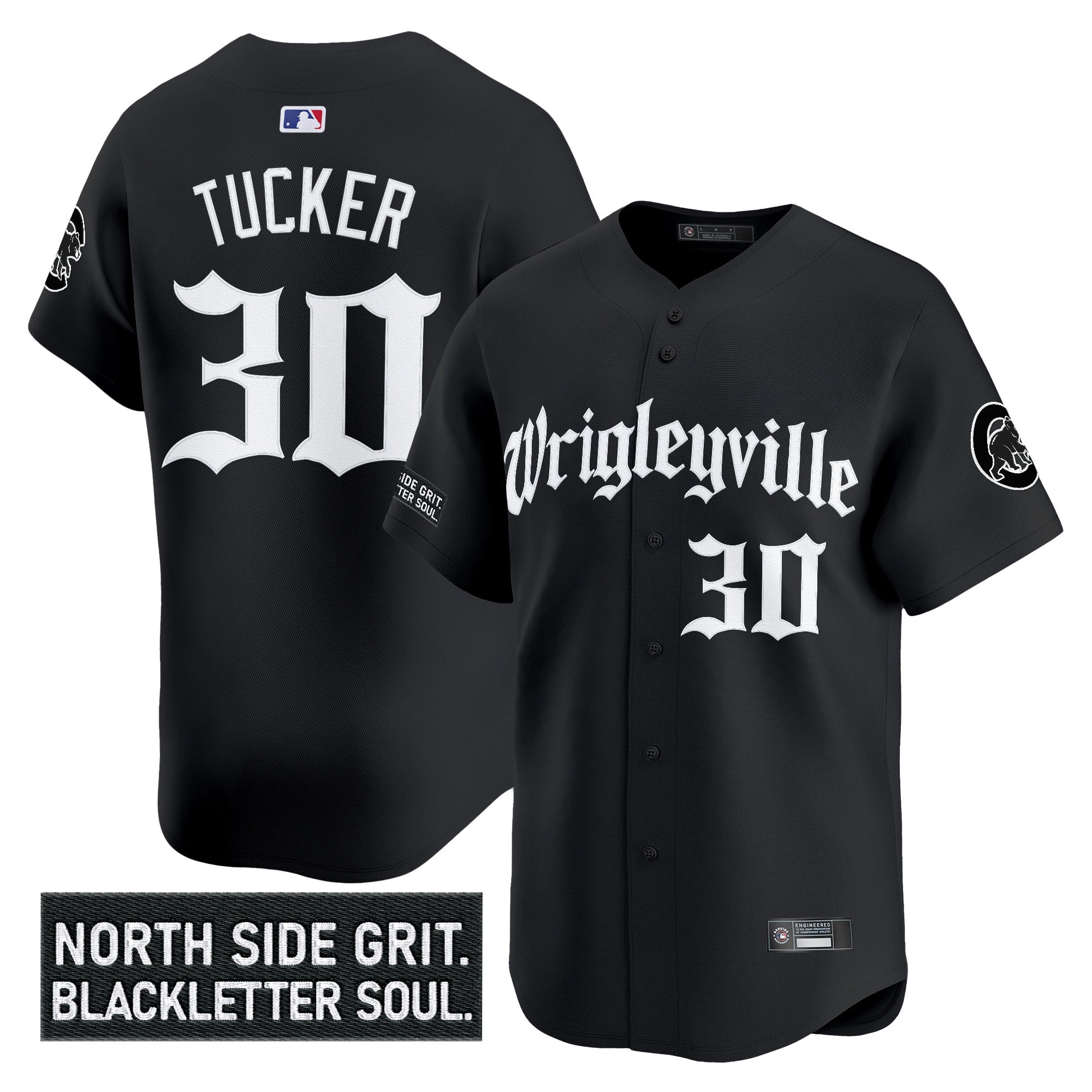 Men’s Chicago ‘Gothic North Side Edition’ Vapor Premier Limited Jersey V2