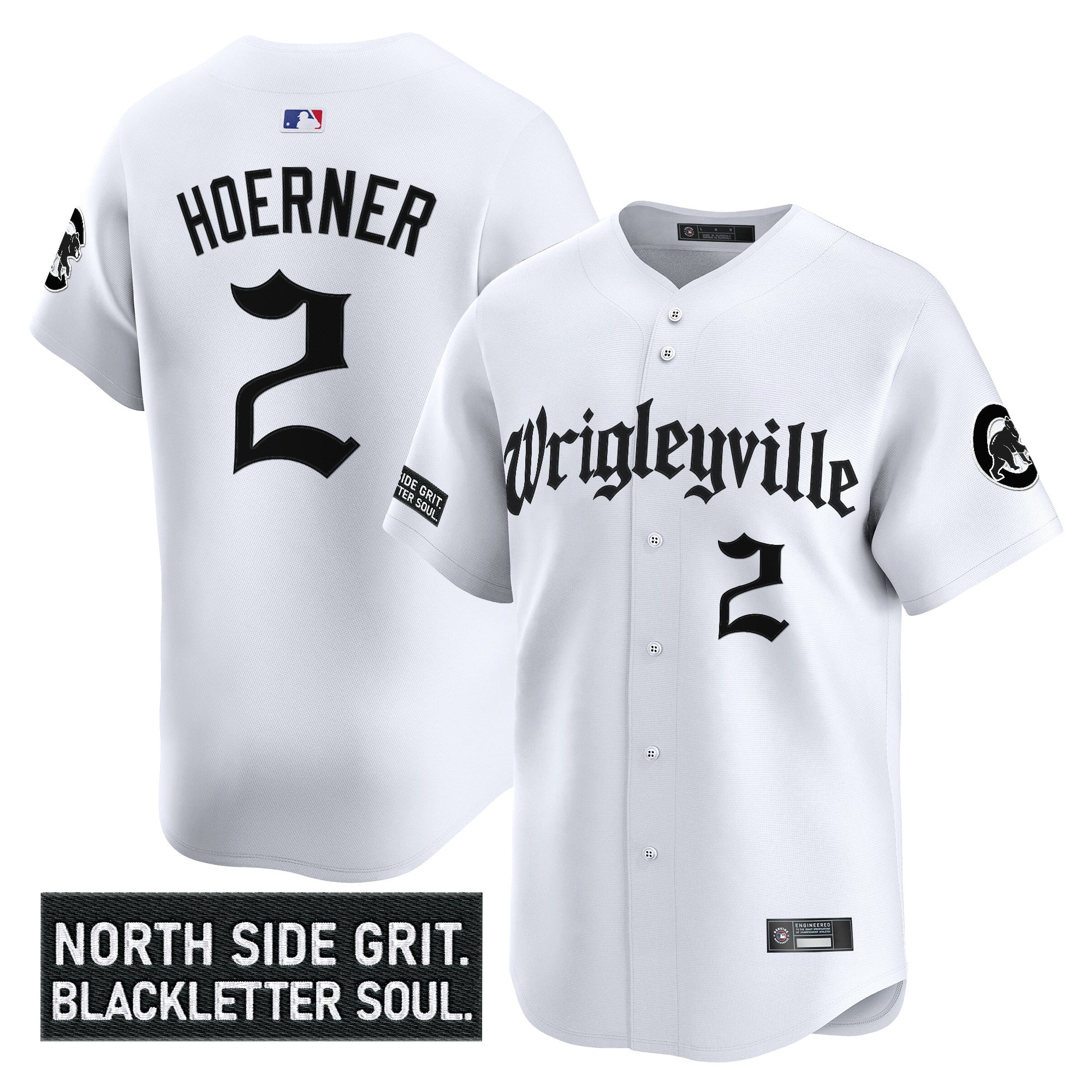 Men’s Chicago ‘Gothic North Side Edition’ Vapor Premier Limited Jersey V2