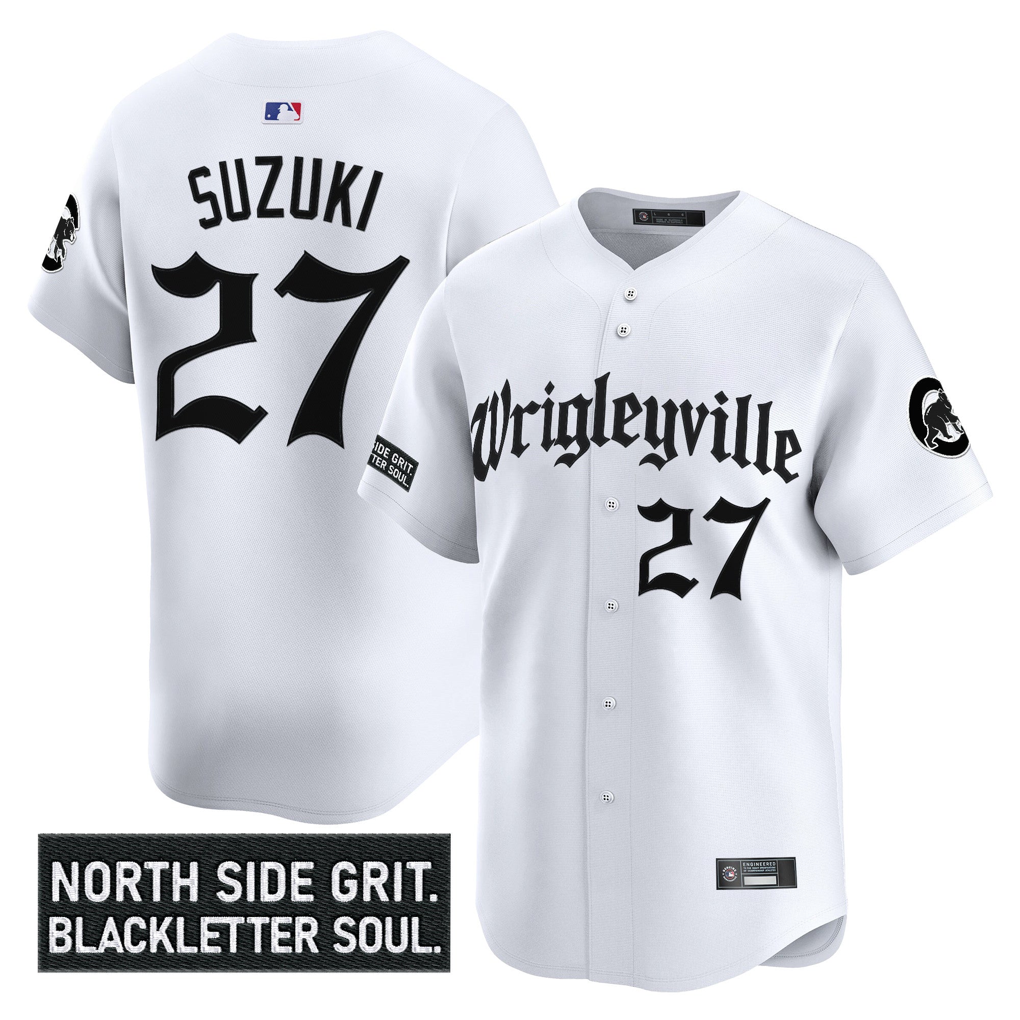 Men’s Chicago ‘Gothic North Side Edition’ Vapor Premier Limited Jersey V2
