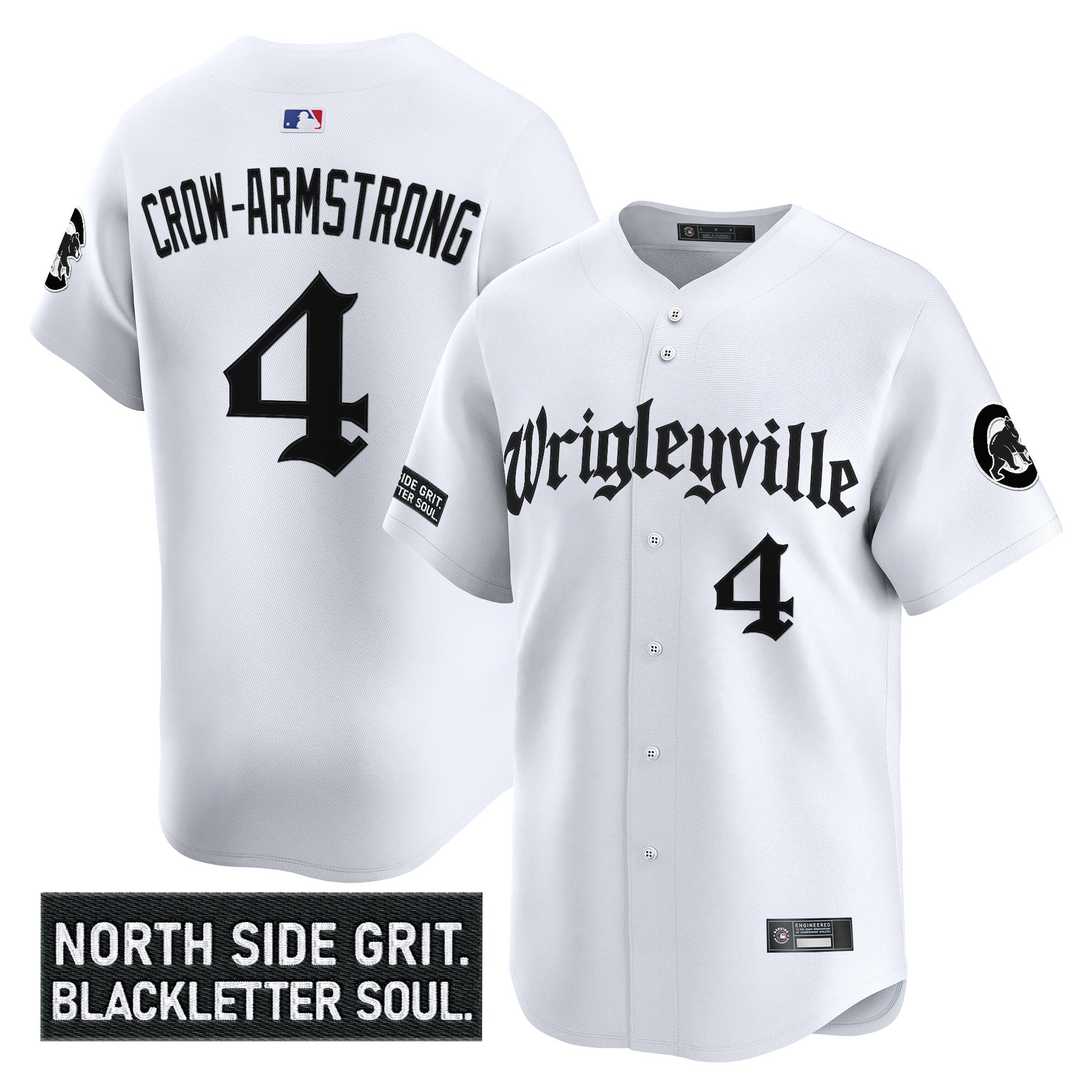 Men’s Chicago ‘Gothic North Side Edition’ Vapor Premier Limited Jersey V2