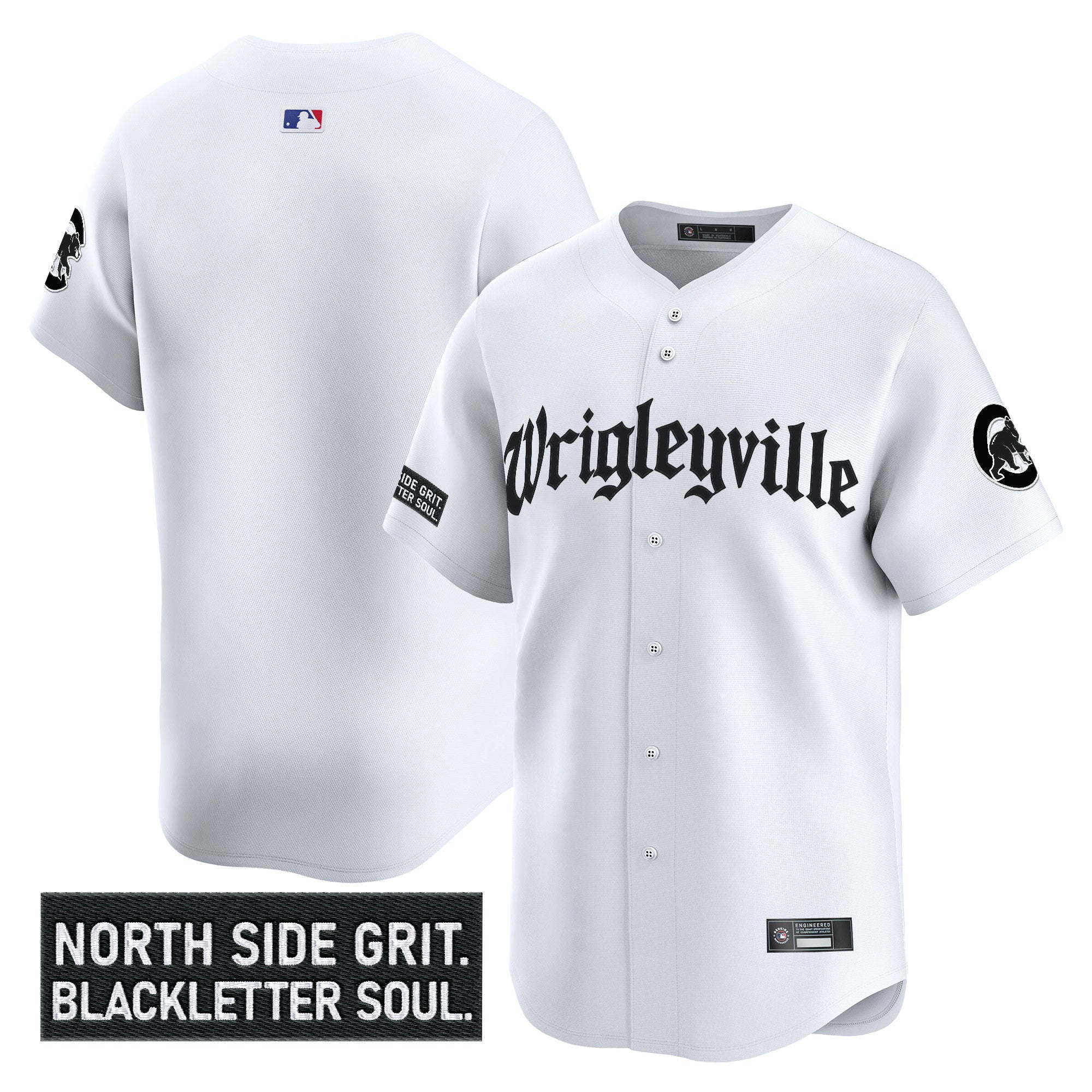 Men’s Chicago ‘Gothic North Side Edition’ Vapor Premier Limited Jersey V2