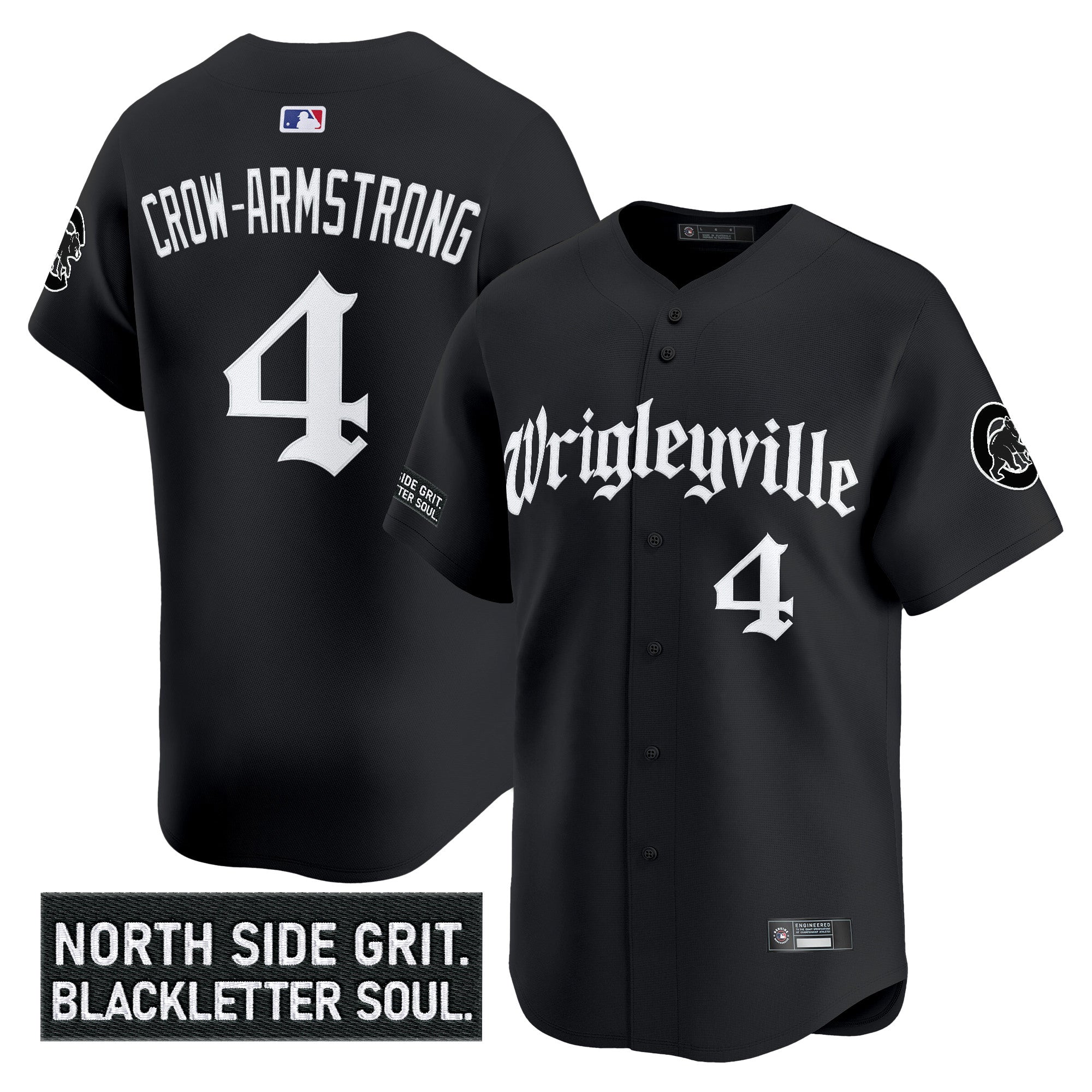 Men’s Chicago ‘Gothic North Side Edition’ Vapor Premier Limited Jersey V2