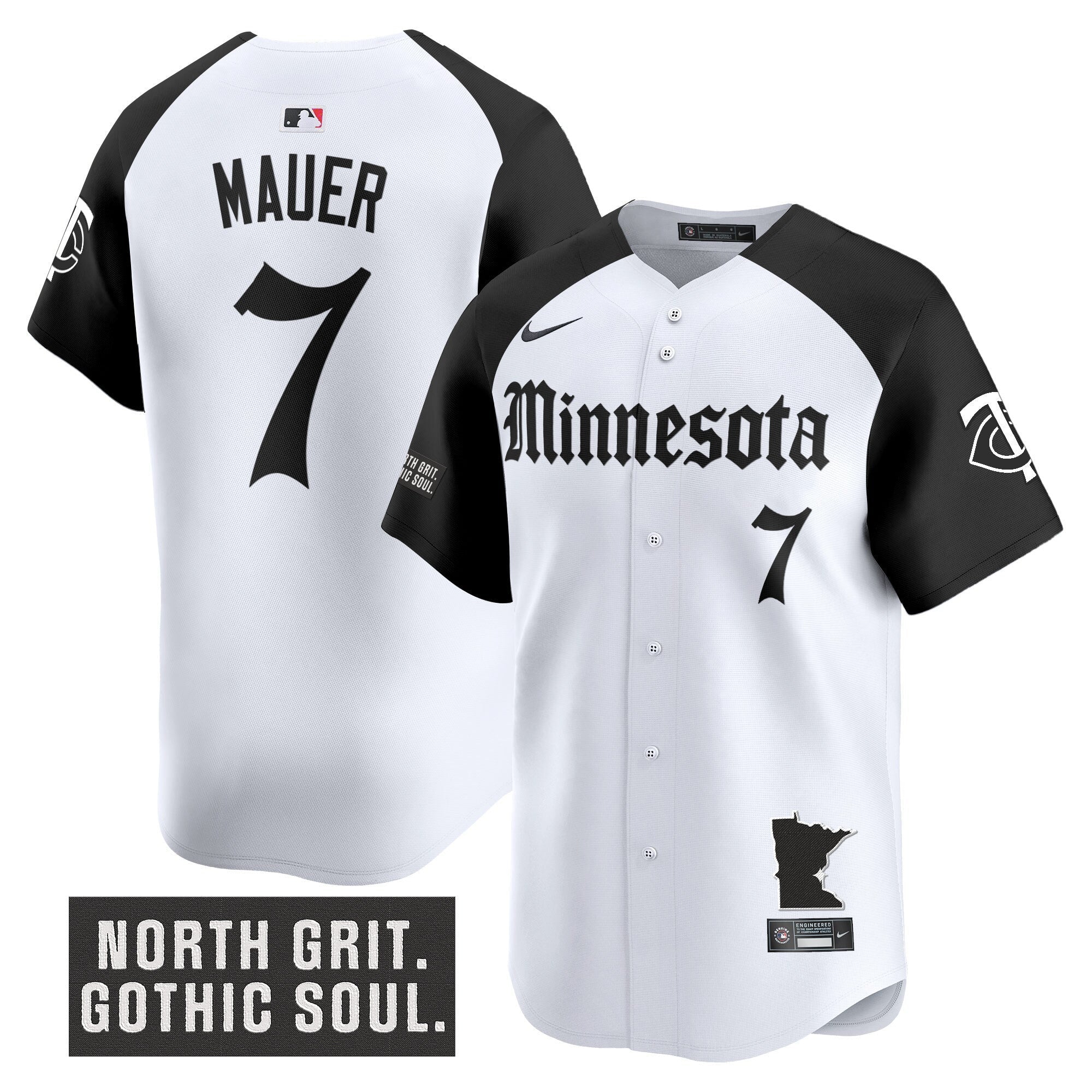 Men’s Minnesota ‘Gothic North Edition’ Vapor Premier Limited Jersey