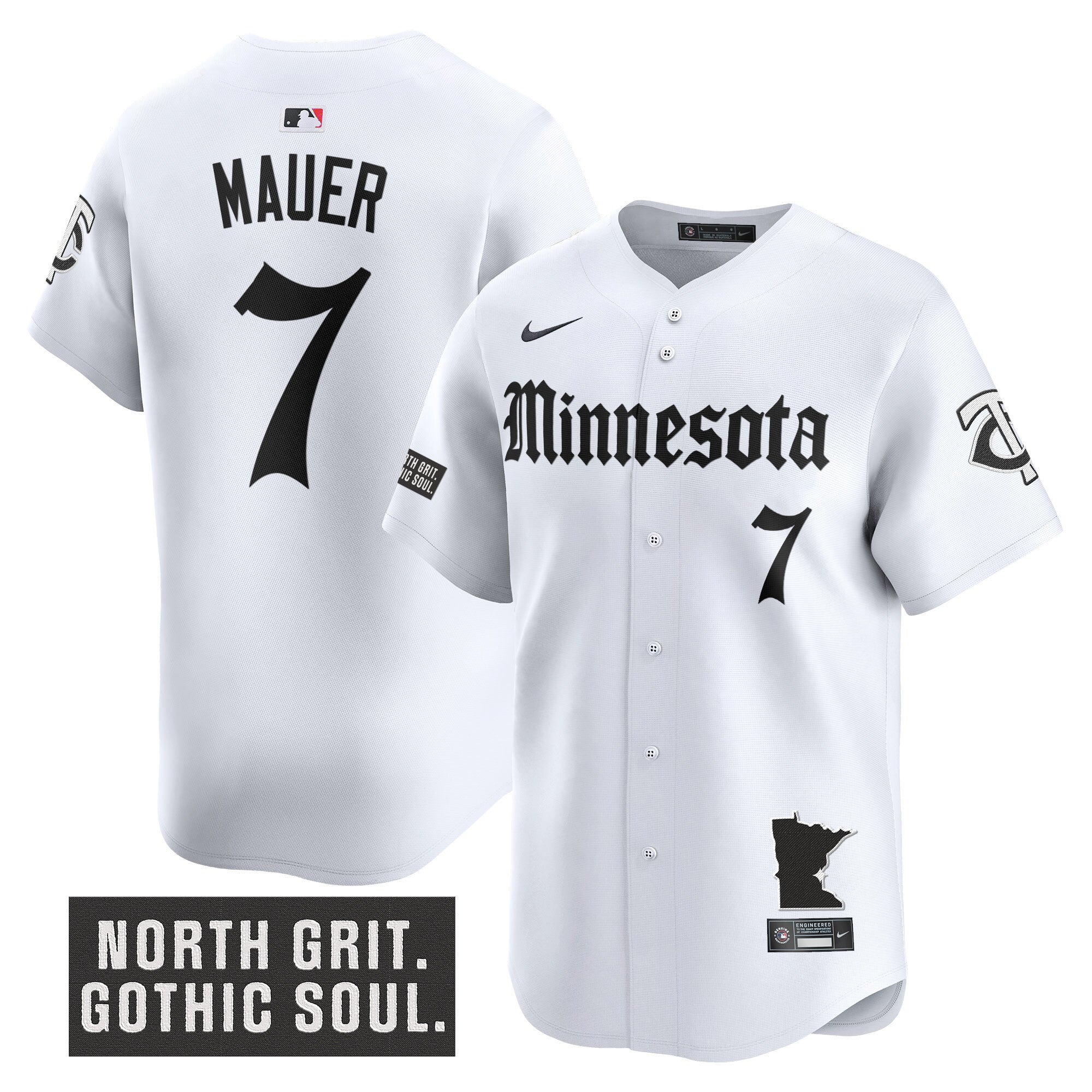 Men’s Minnesota ‘Gothic North Edition’ Vapor Premier Limited Jersey