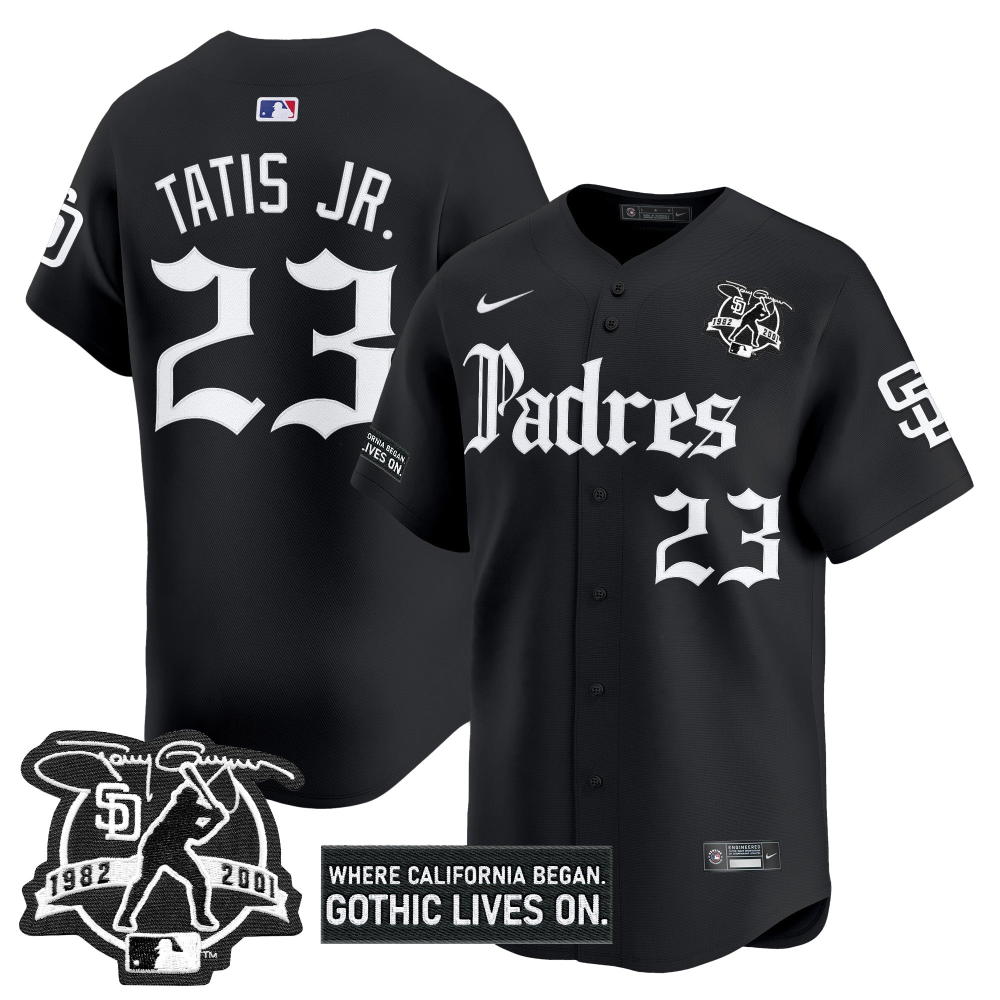 Men’s San Diego ‘Gothic Edition’ Vapor Premier Limited Jersey V2