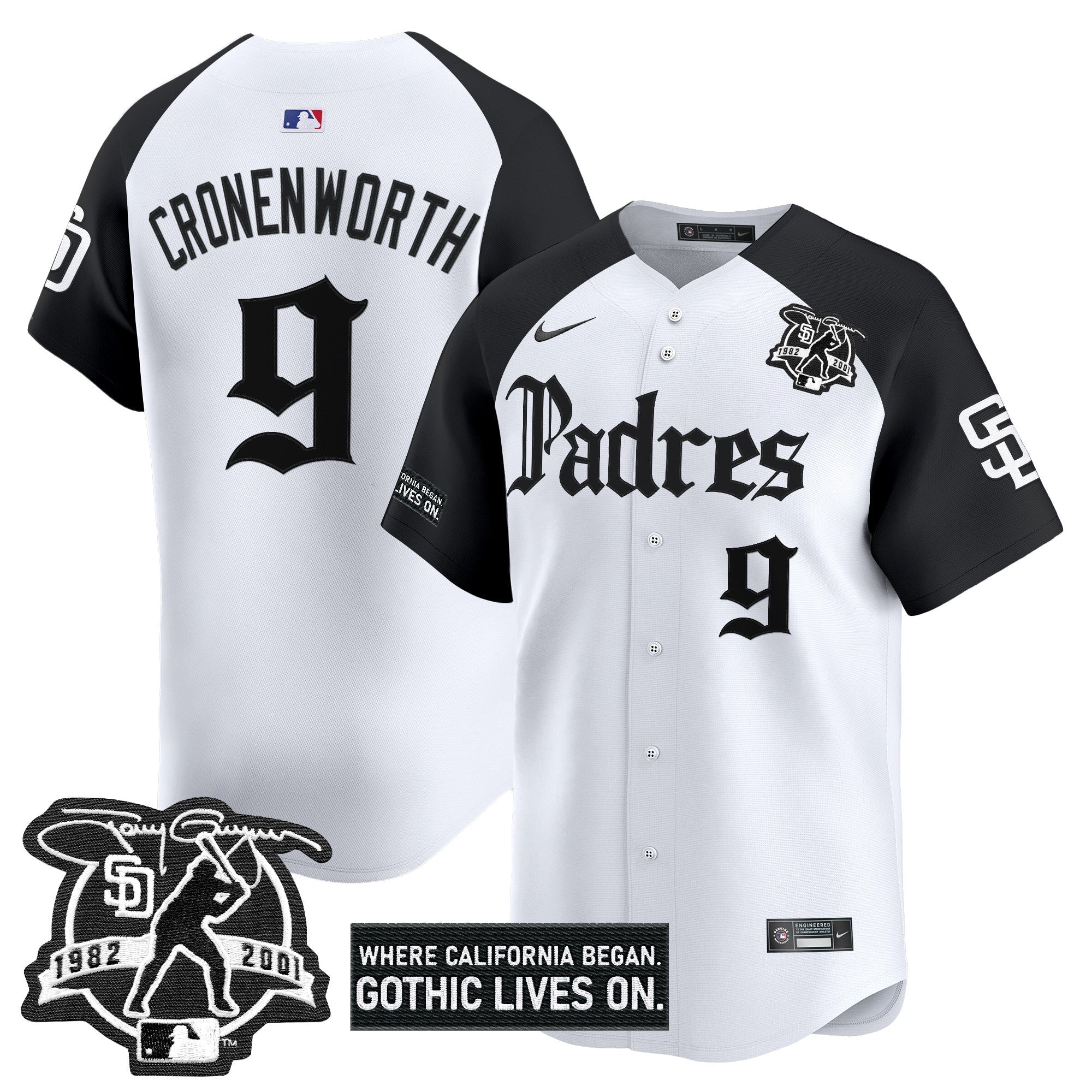 Men’s San Diego ‘Gothic Edition’ Vapor Premier Limited Jersey V2