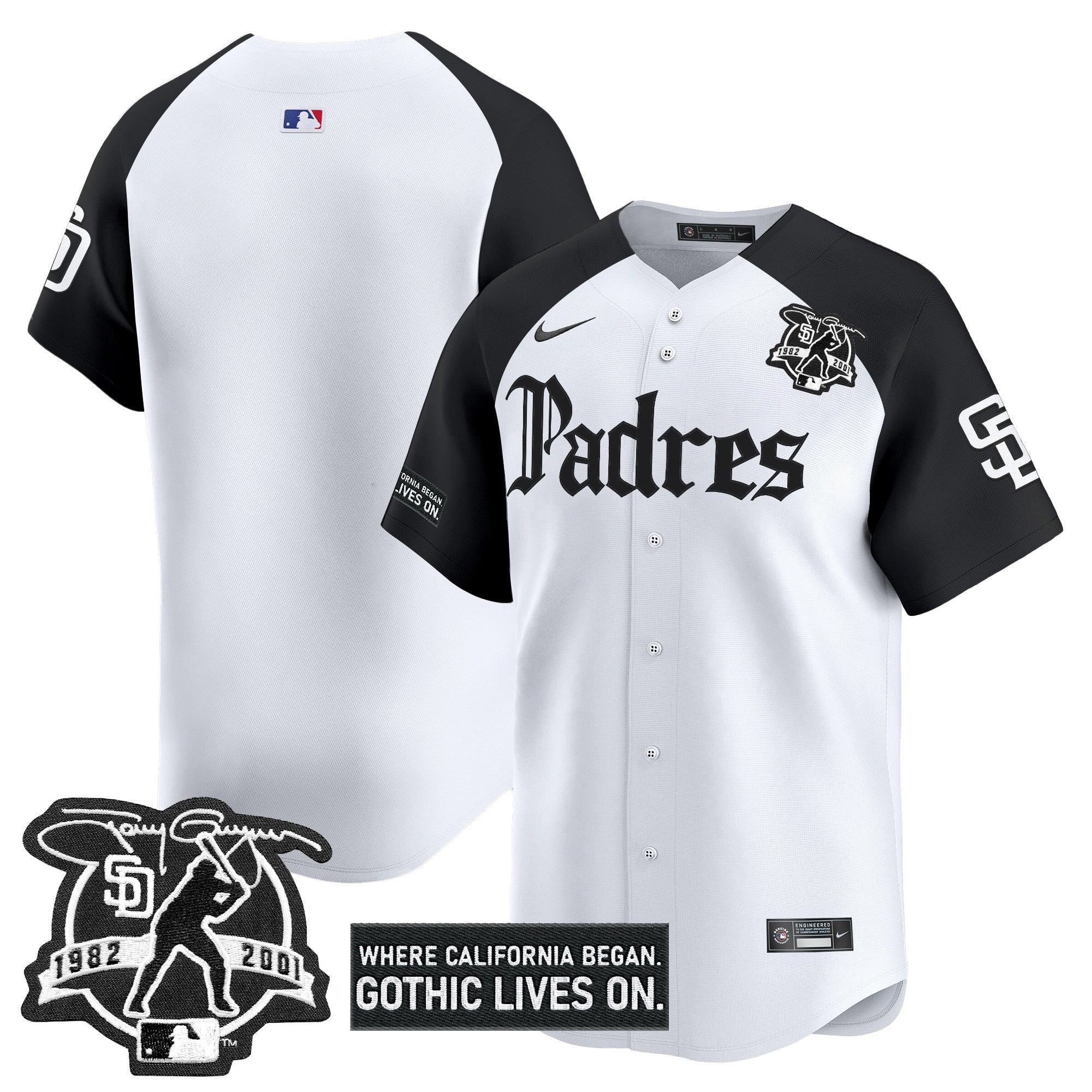 Men’s San Diego ‘Gothic Edition’ Vapor Premier Limited Jersey V2
