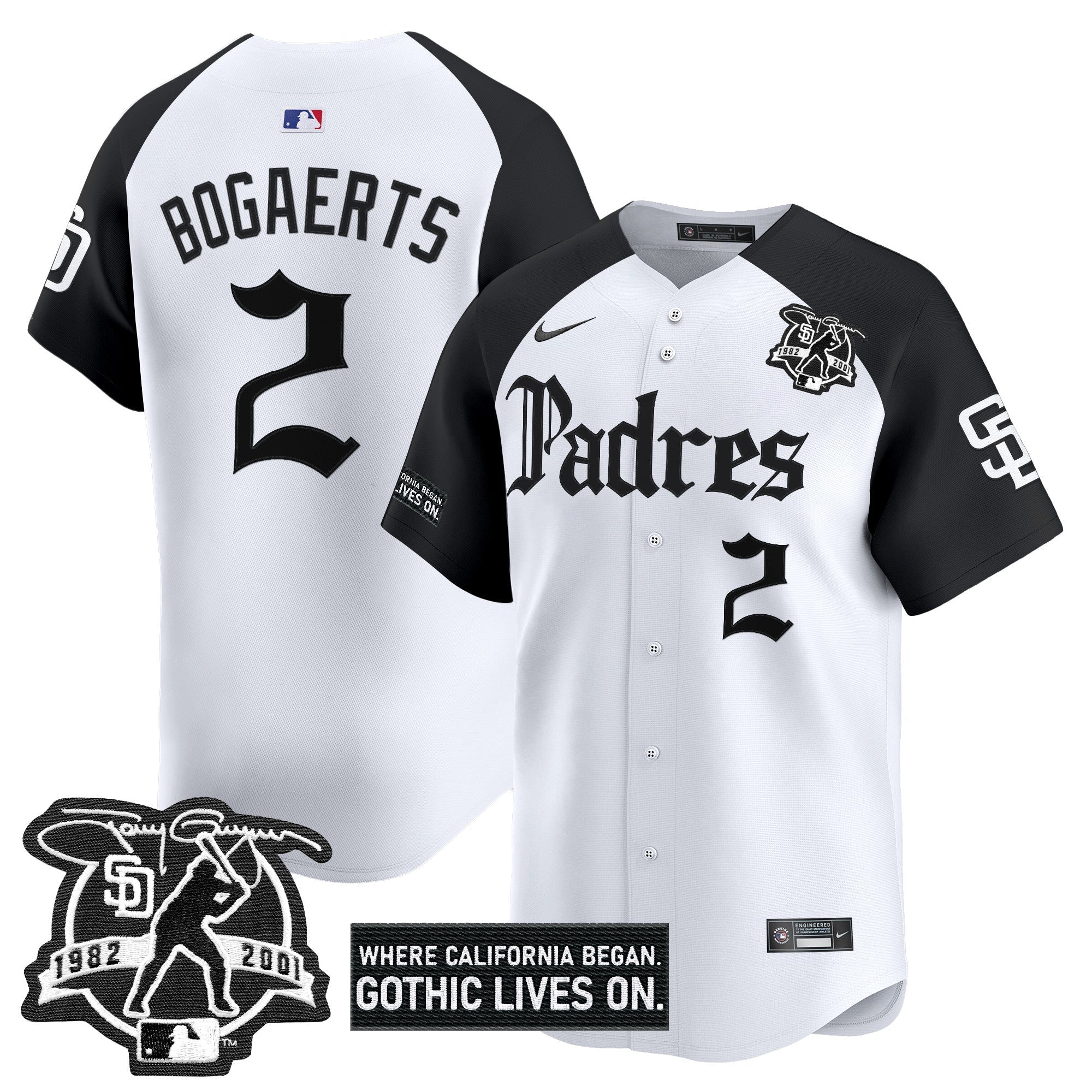 Men’s San Diego ‘Gothic Edition’ Vapor Premier Limited Jersey V2