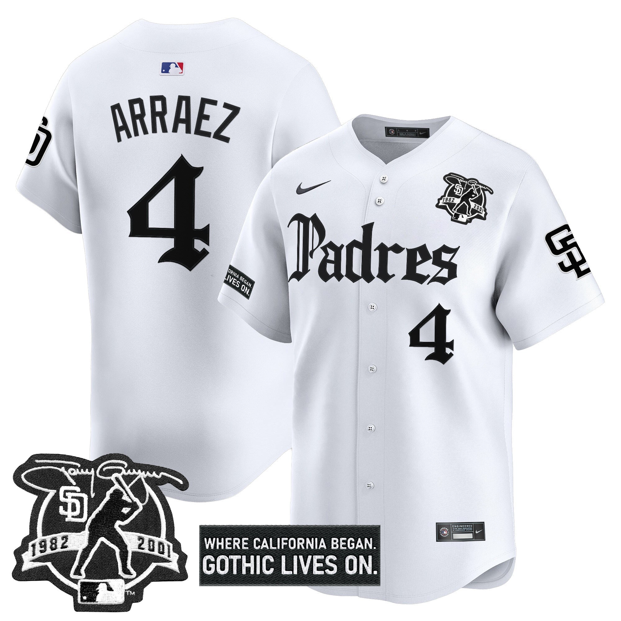 Men’s San Diego ‘Gothic Edition’ Vapor Premier Limited Jersey V2