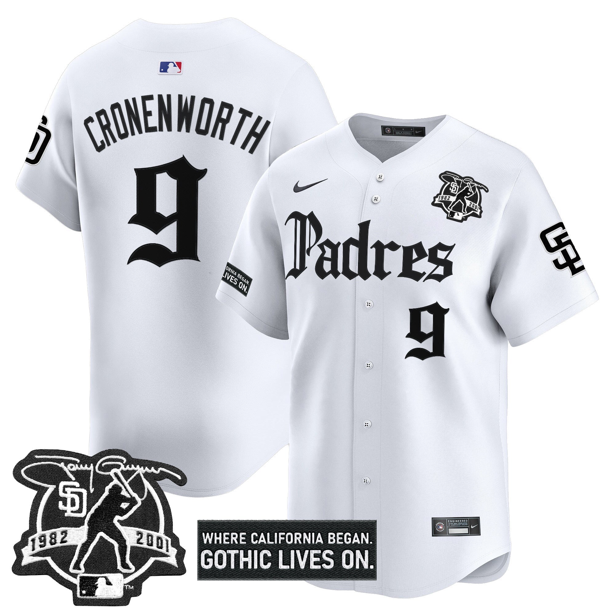 Men’s San Diego ‘Gothic Edition’ Vapor Premier Limited Jersey V2