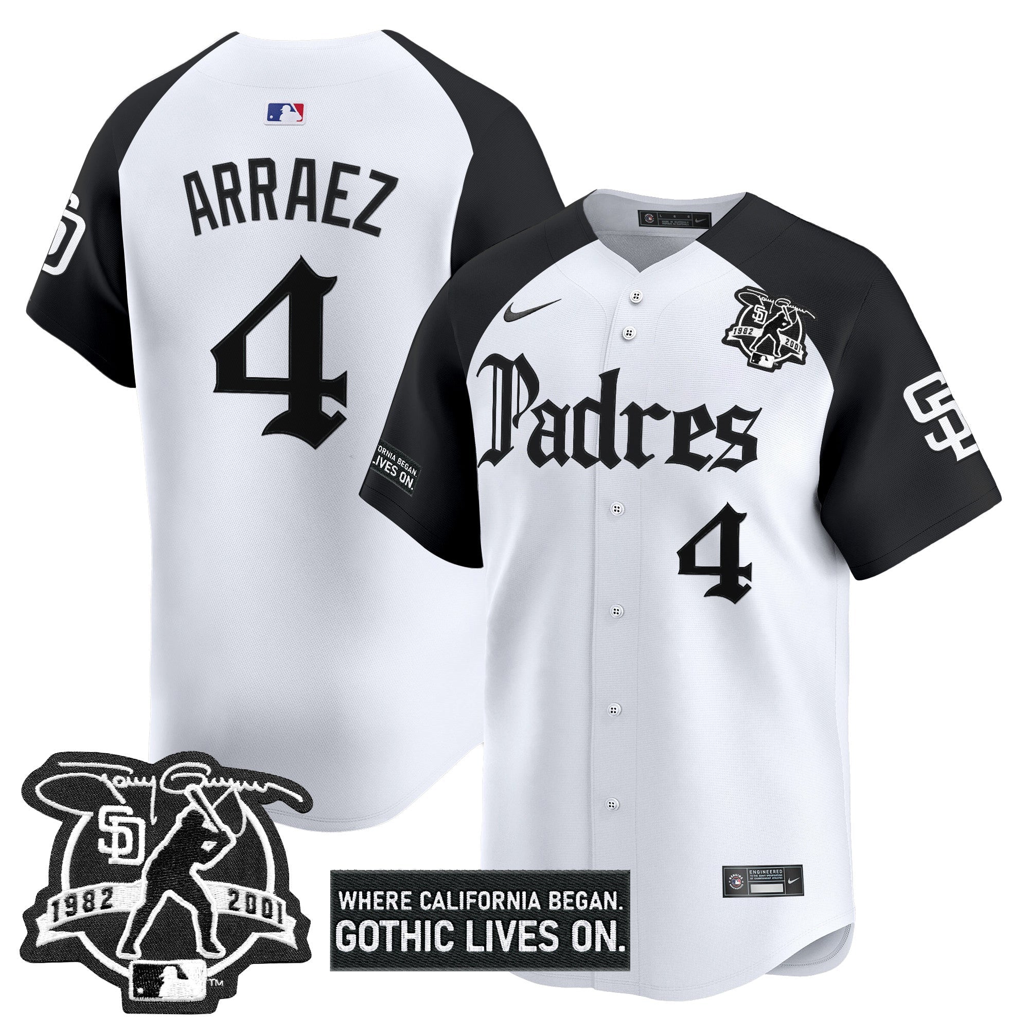 Men’s San Diego ‘Gothic Edition’ Vapor Premier Limited Jersey V2