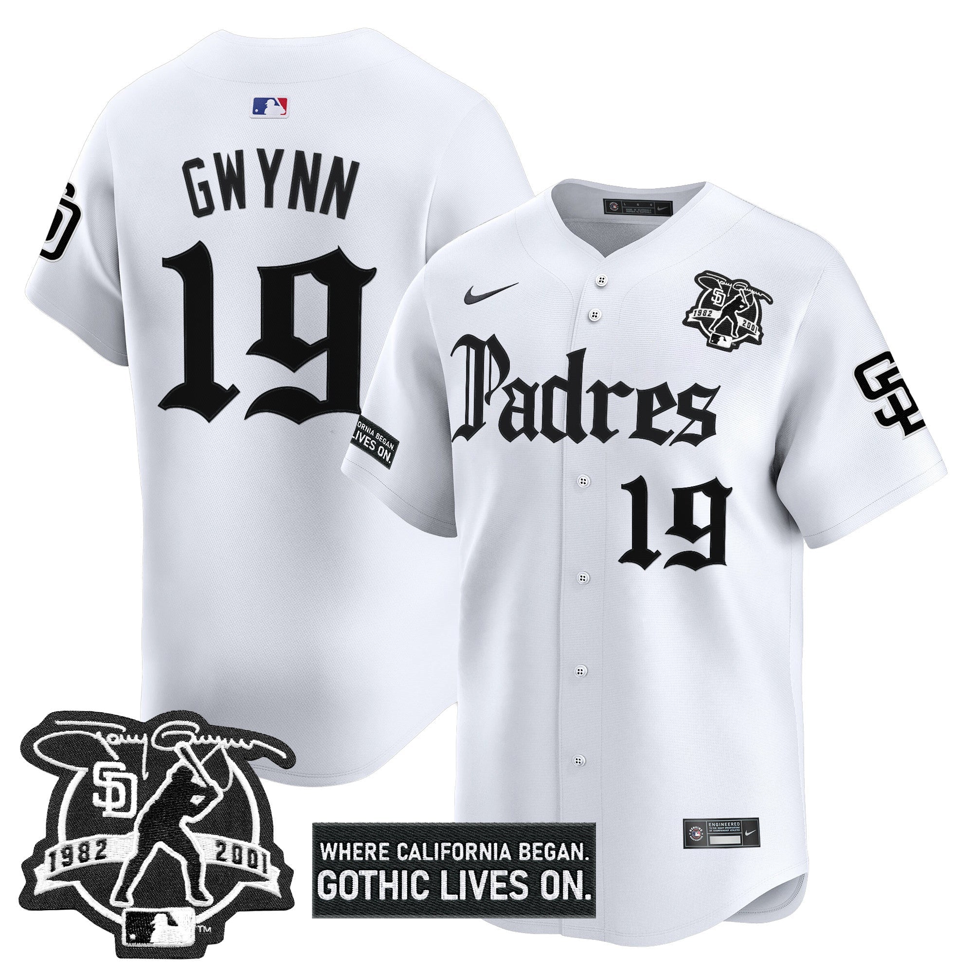 Men’s San Diego ‘Gothic Edition’ Vapor Premier Limited Jersey V2