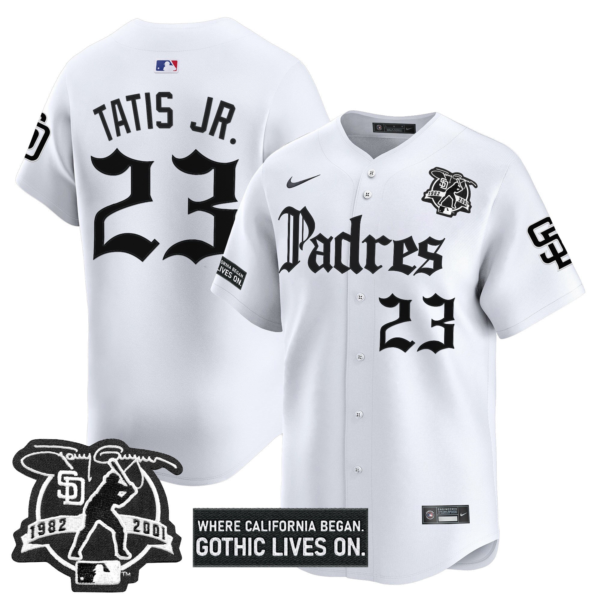 Men’s San Diego ‘Gothic Edition’ Vapor Premier Limited Jersey V2