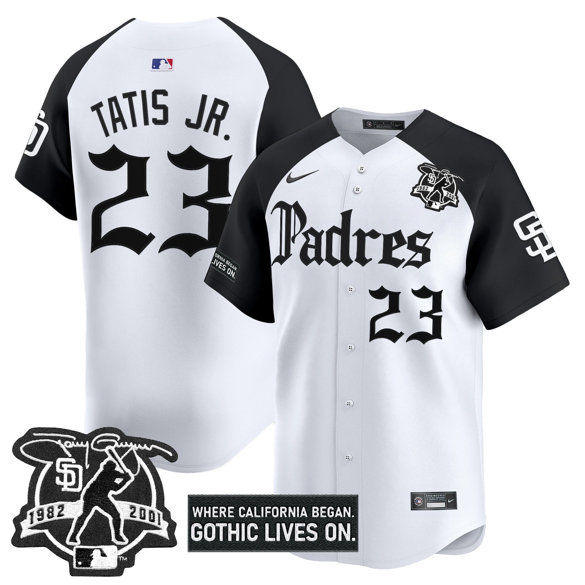 Men’s San Diego ‘Gothic Edition’ Vapor Premier Limited Jersey V2
