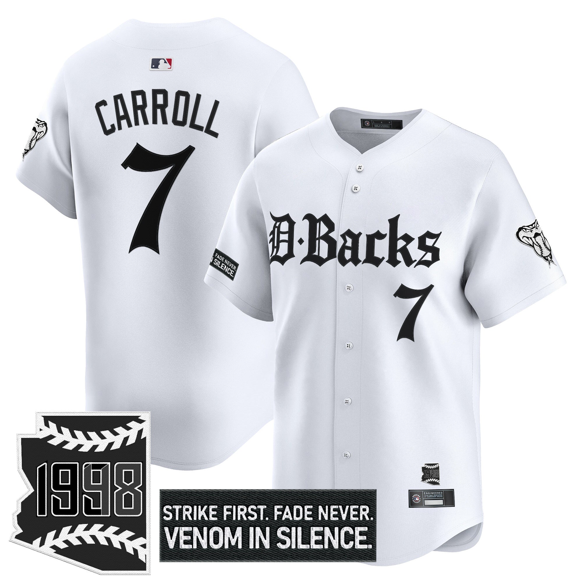 Men’s Arizona ‘Gothic Desert Fang Edition’ Vapor Premier Limited Jersey V2