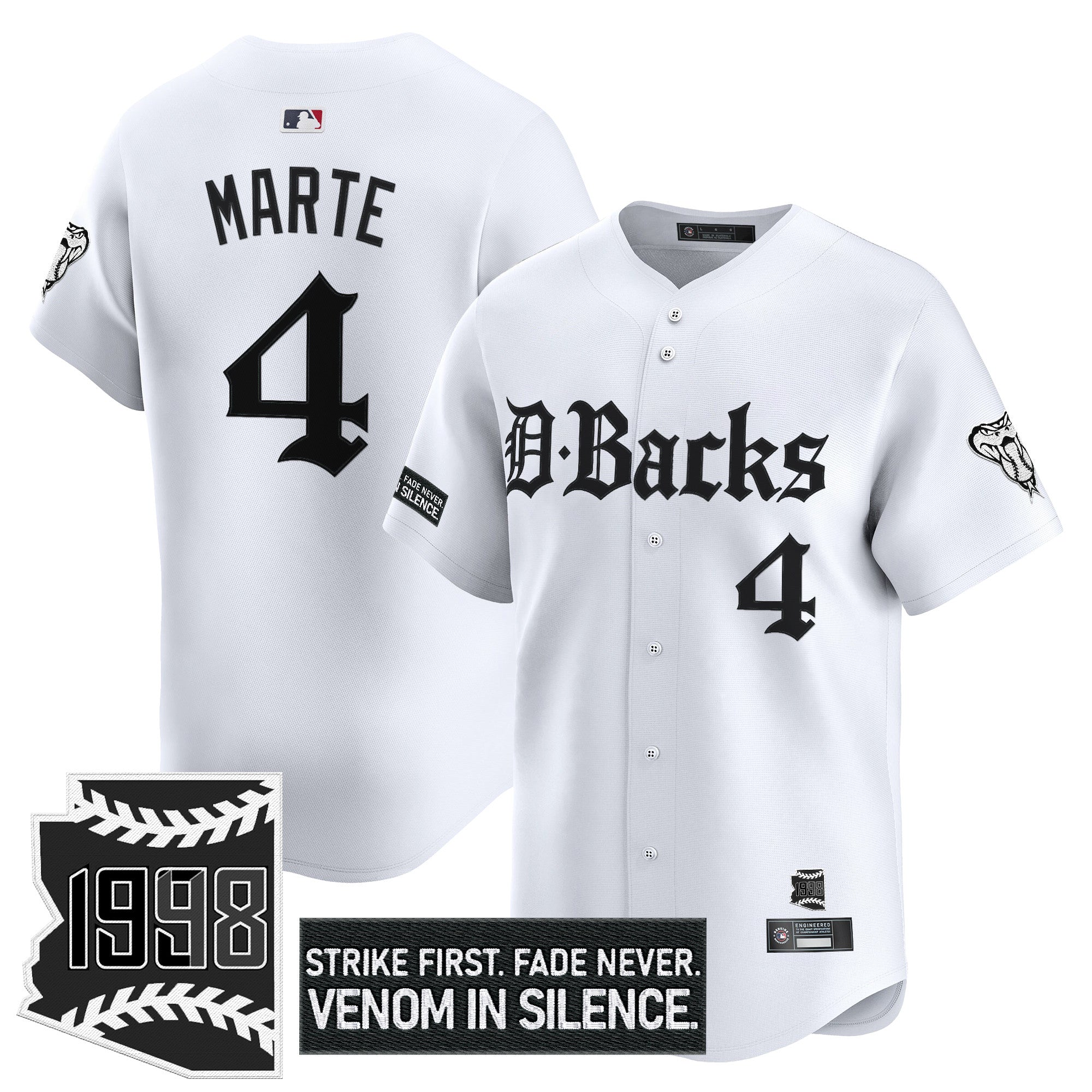 Men’s Arizona ‘Gothic Desert Fang Edition’ Vapor Premier Limited Jersey V2