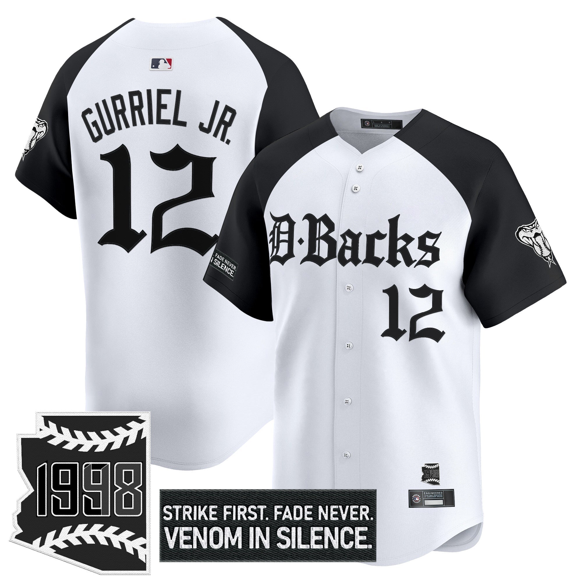 Men’s Arizona ‘Gothic Desert Fang Edition’ Vapor Premier Limited Jersey V2