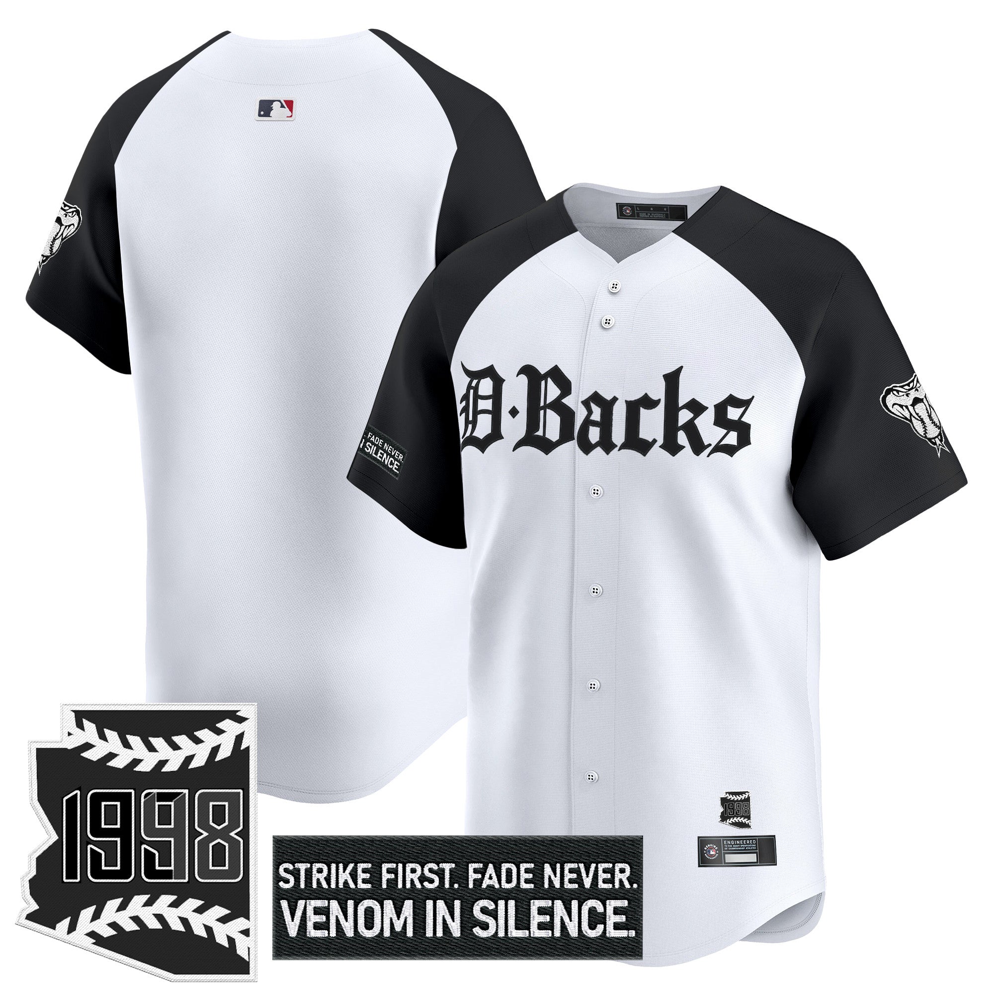 Men’s Arizona ‘Gothic Desert Fang Edition’ Vapor Premier Limited Jersey V2