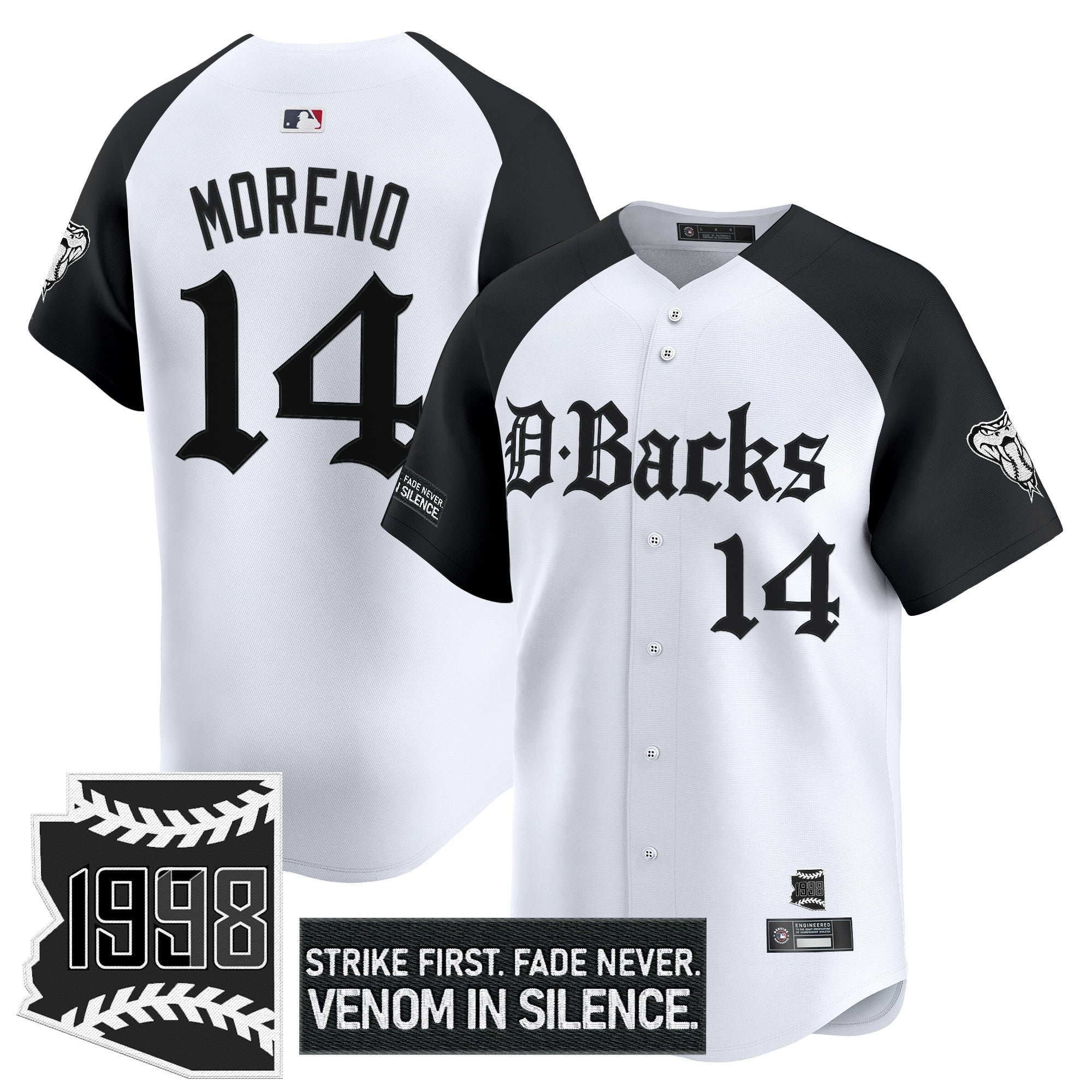 Men’s Arizona ‘Gothic Desert Fang Edition’ Vapor Premier Limited Jersey V2