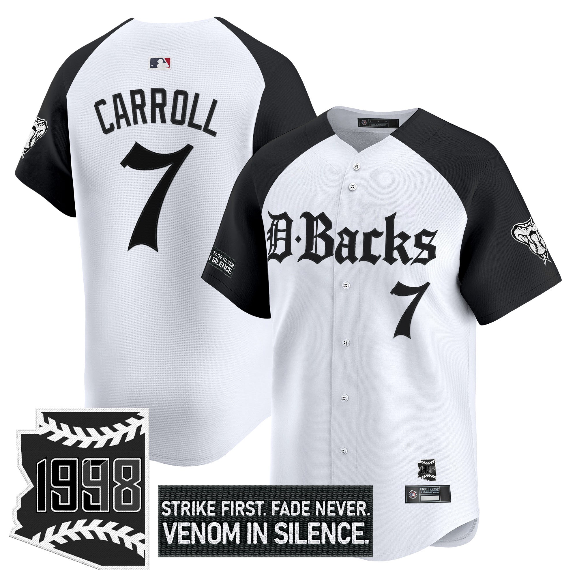 Men’s Arizona ‘Gothic Desert Fang Edition’ Vapor Premier Limited Jersey V2
