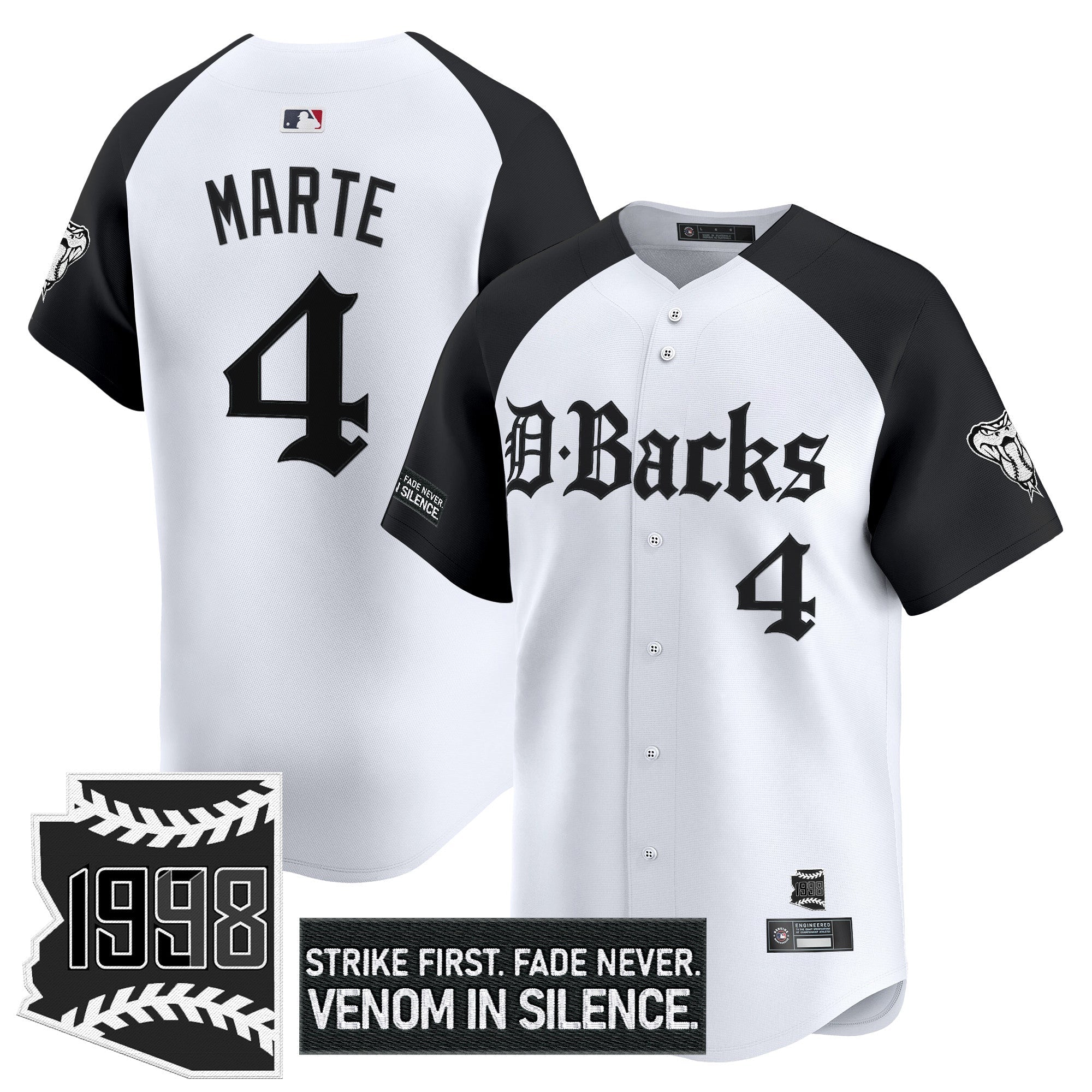 Men’s Arizona ‘Gothic Desert Fang Edition’ Vapor Premier Limited Jersey V2