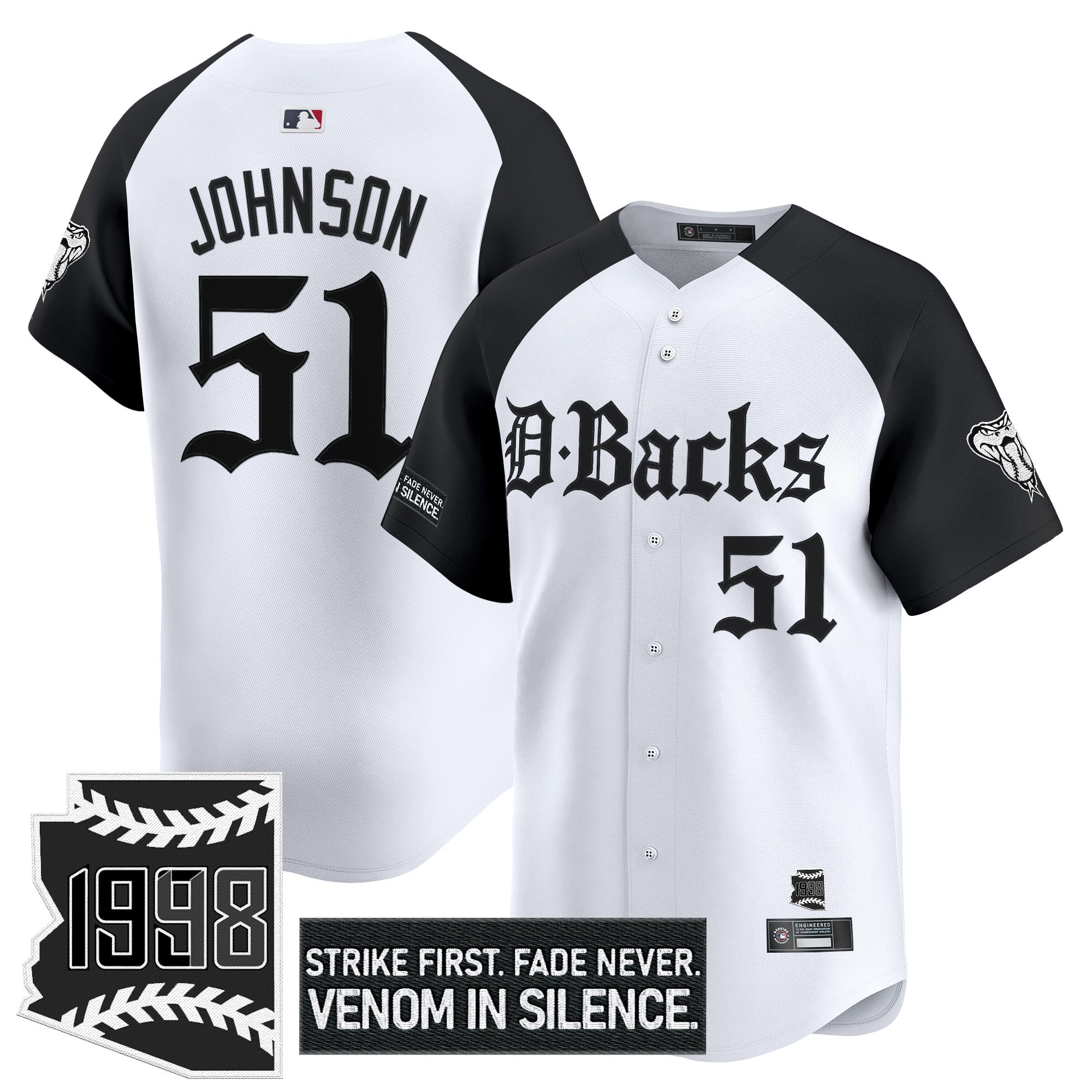 Men’s Arizona ‘Gothic Desert Fang Edition’ Vapor Premier Limited Jersey V2
