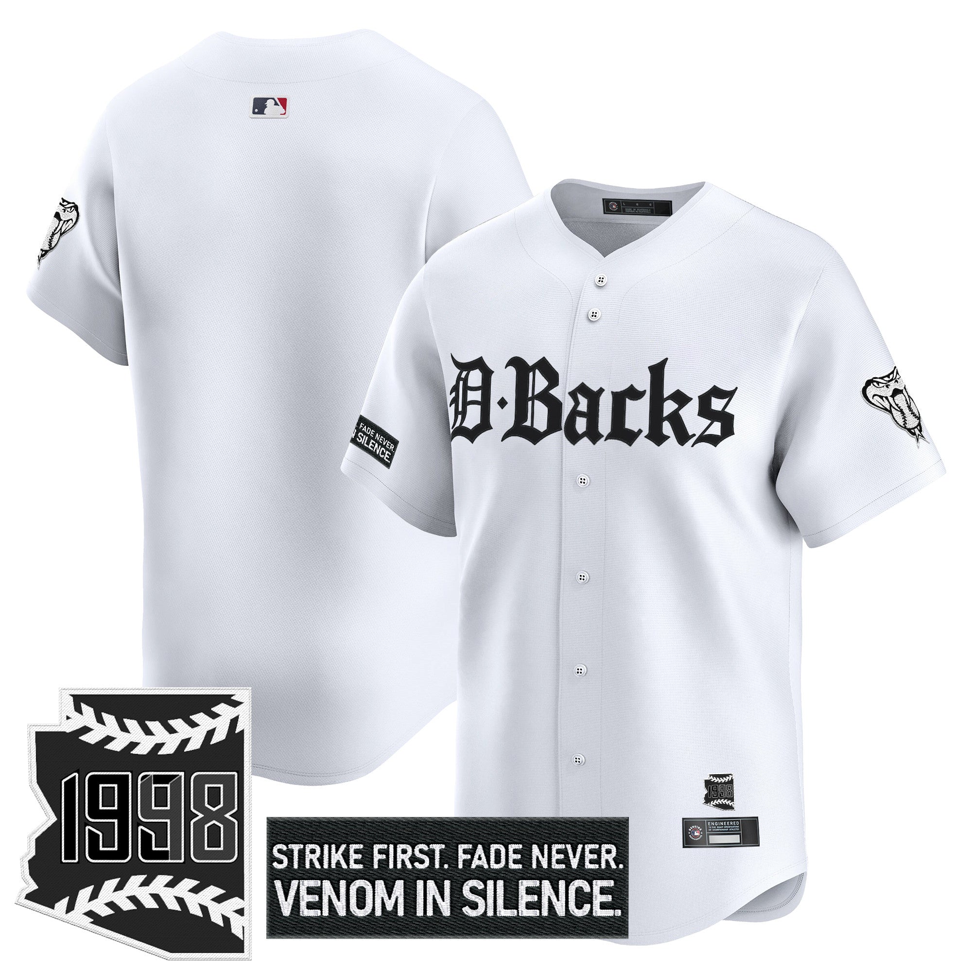 Men’s Arizona ‘Gothic Desert Fang Edition’ Vapor Premier Limited Jersey V2