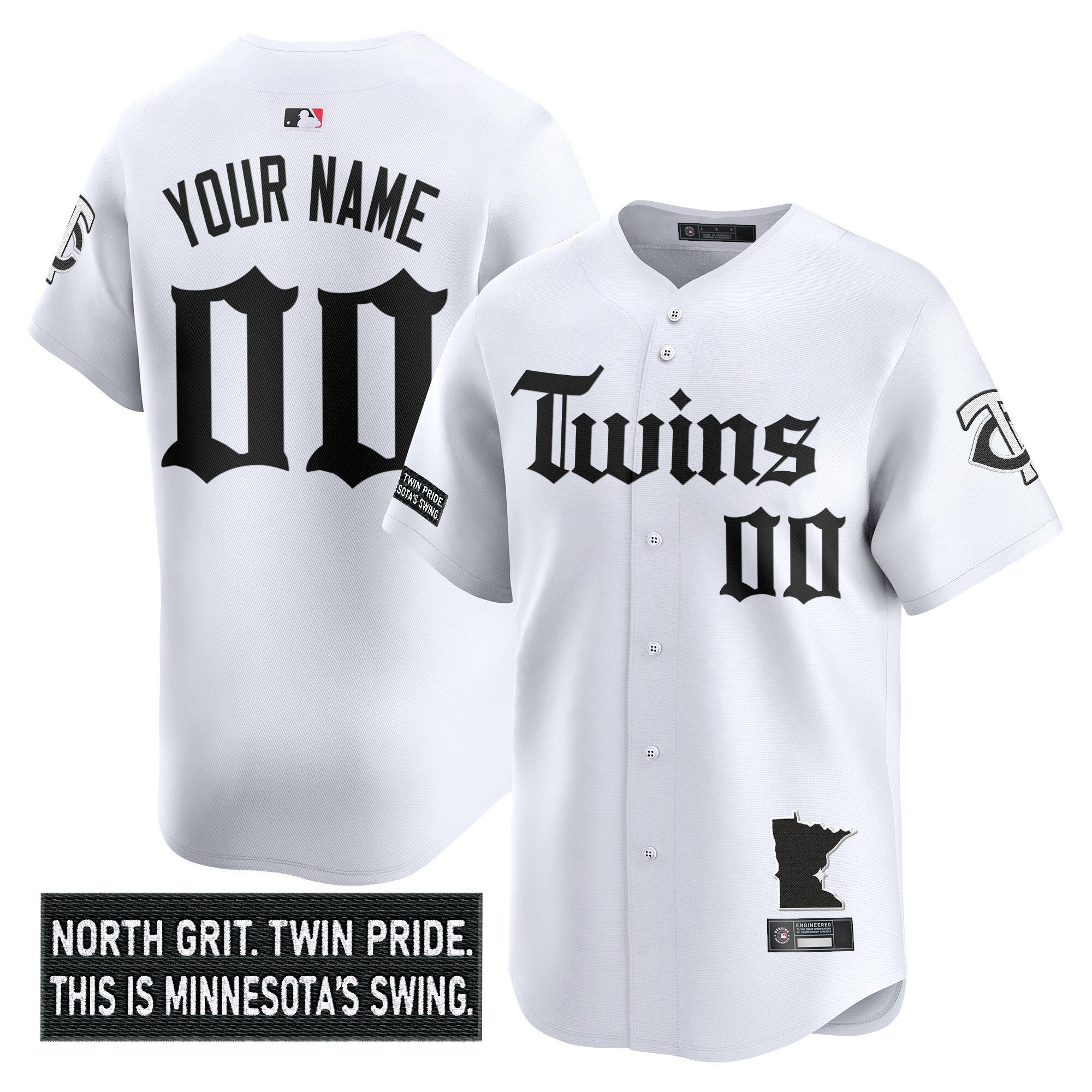 Minnesota ‘Gothic North Edition’ Vapor Premier Limited Custom Jersey V2