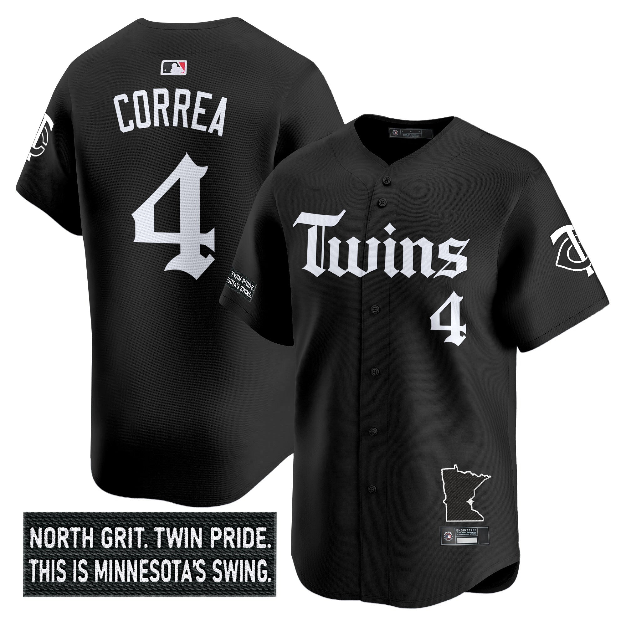 Men’s Minnesota ‘Gothic North Edition’ Vapor Premier Limited Jersey V2