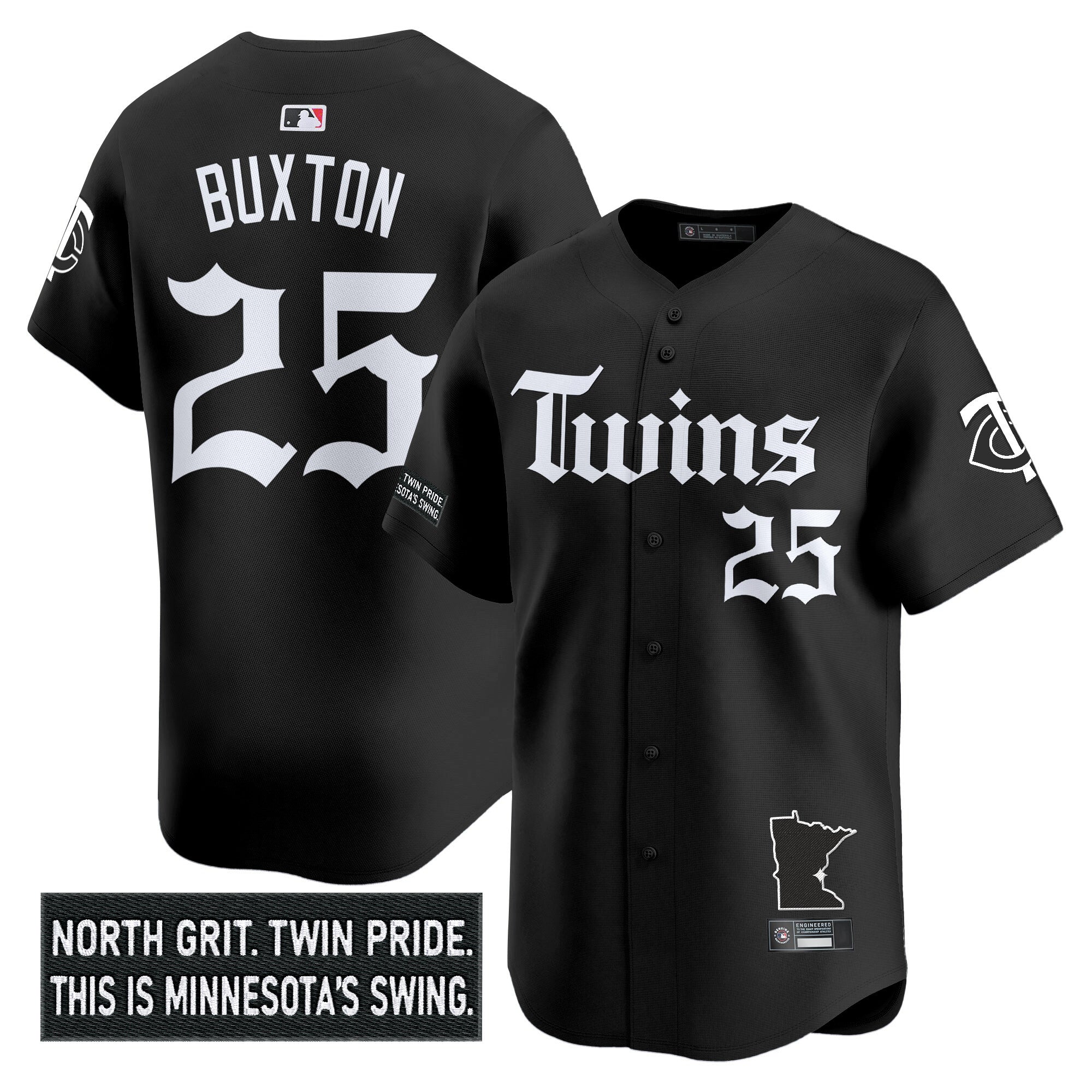 Men’s Minnesota ‘Gothic North Edition’ Vapor Premier Limited Jersey V2