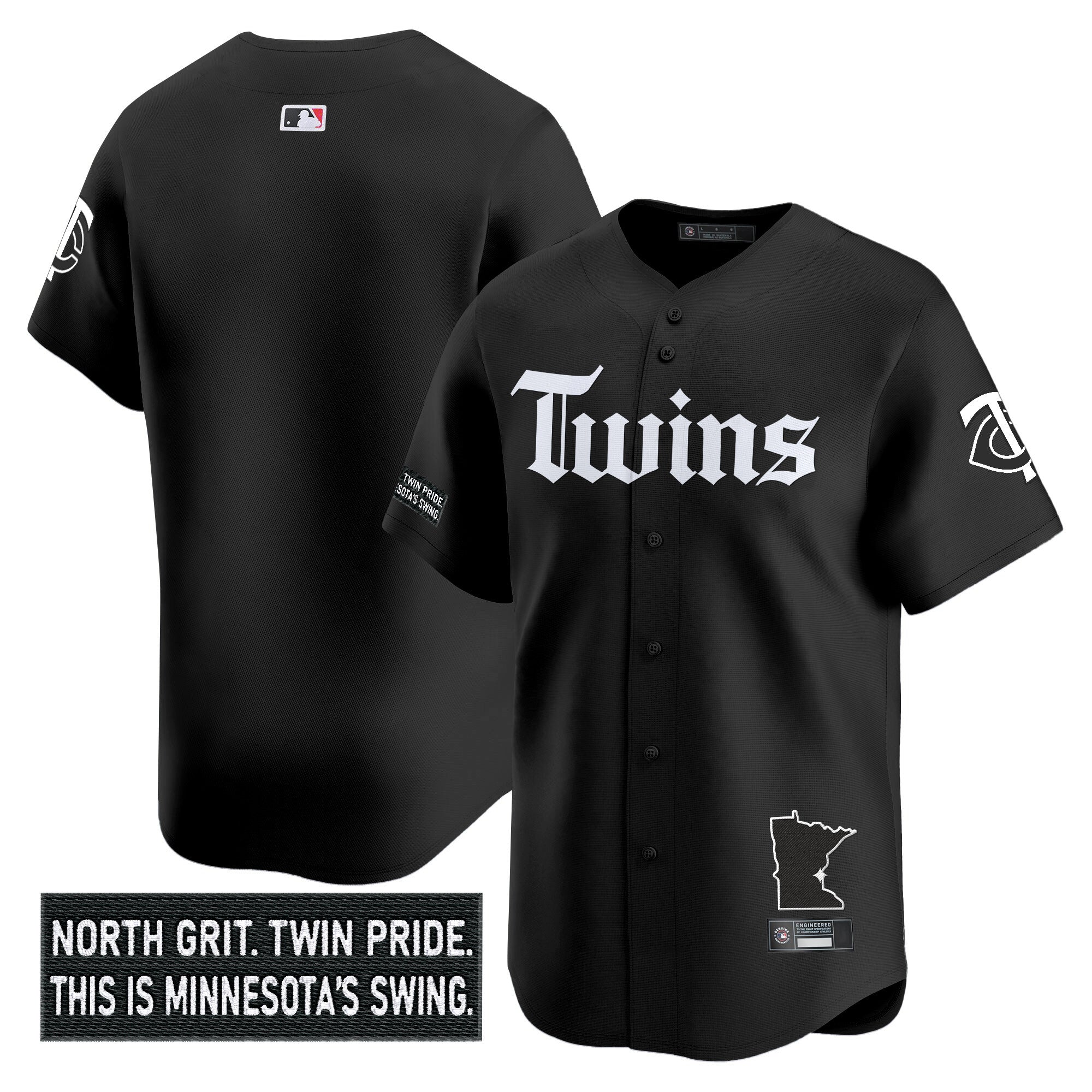 Men’s Minnesota ‘Gothic North Edition’ Vapor Premier Limited Jersey V2