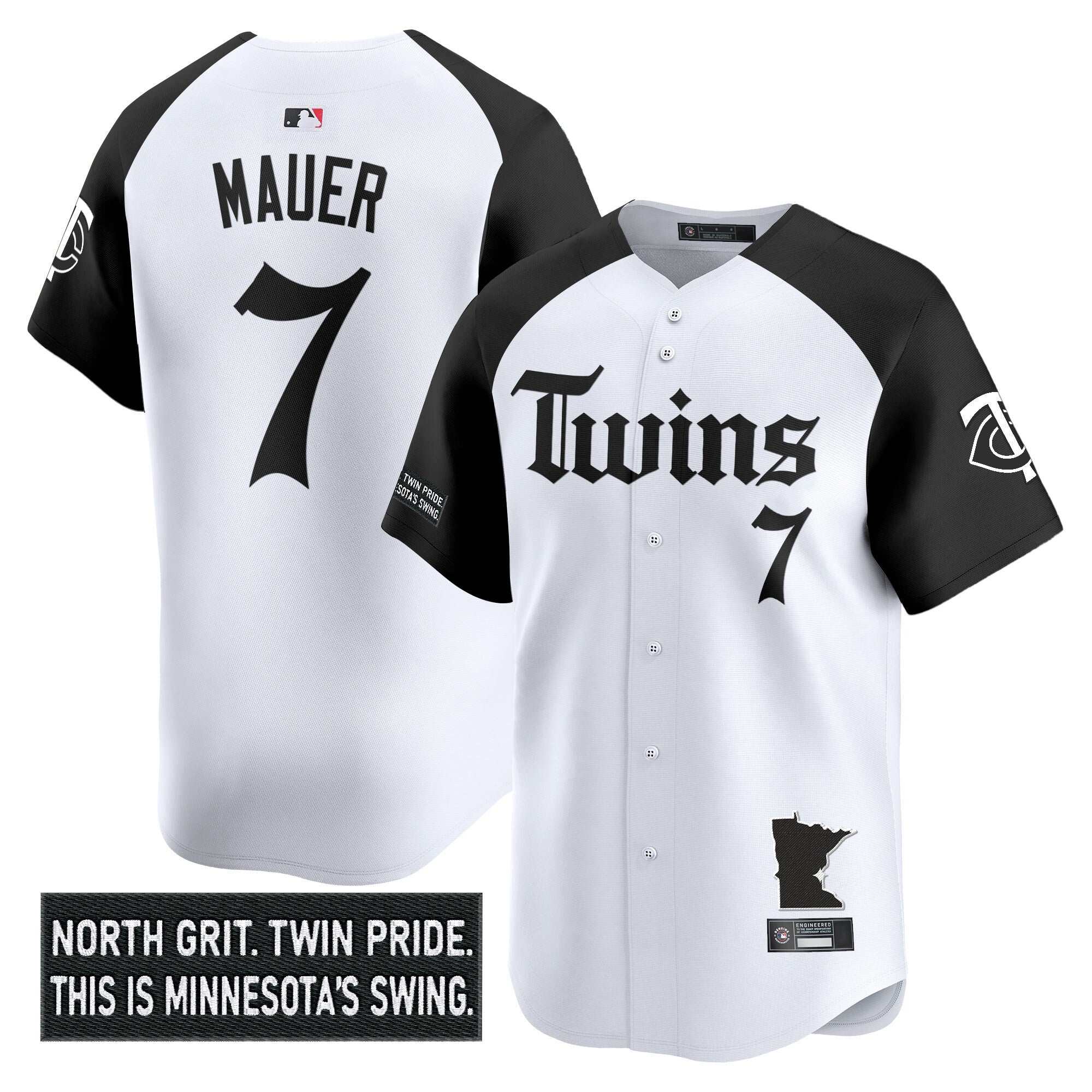 Men’s Minnesota ‘Gothic North Edition’ Vapor Premier Limited Jersey V2