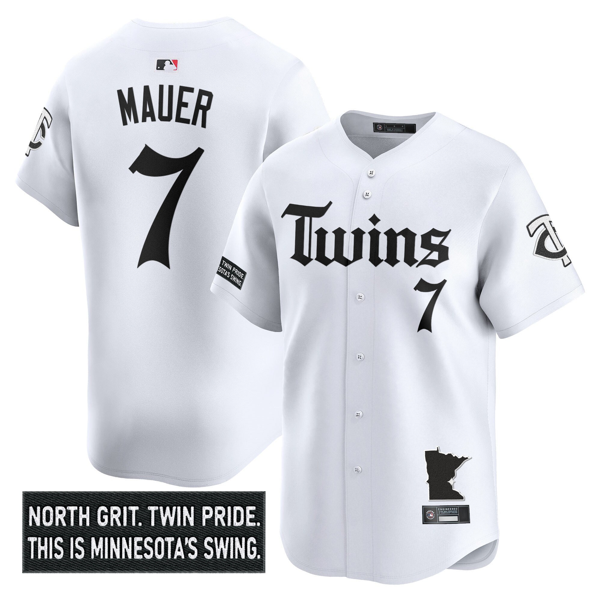 Men’s Minnesota ‘Gothic North Edition’ Vapor Premier Limited Jersey V2