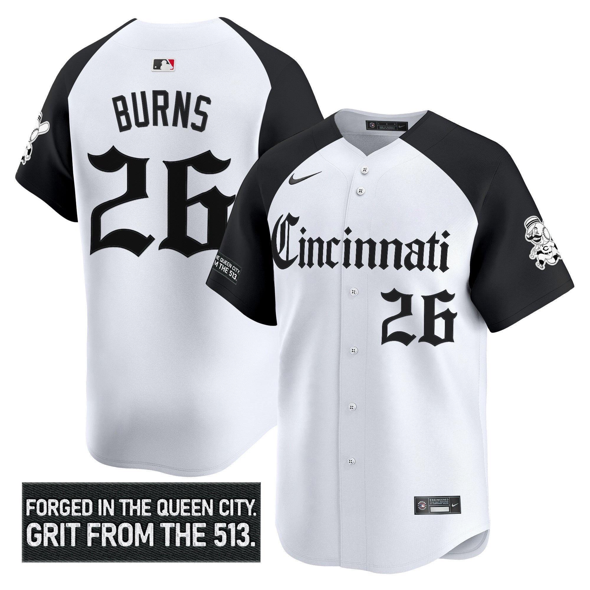 Men’s Cincinnati ‘Gothic Queen City Edition’ Vapor Premier Limited Jersey