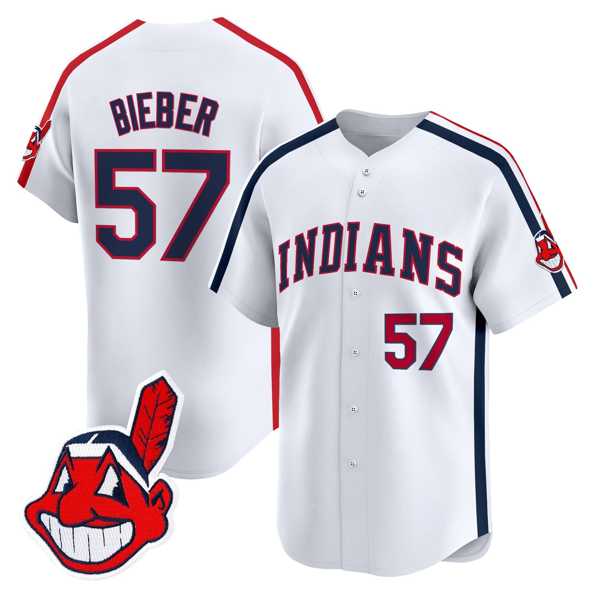 Men’s Cleveland Indians Ricky ‘Wild Thing’ Vaughn Vapor Premier Limited Jersey