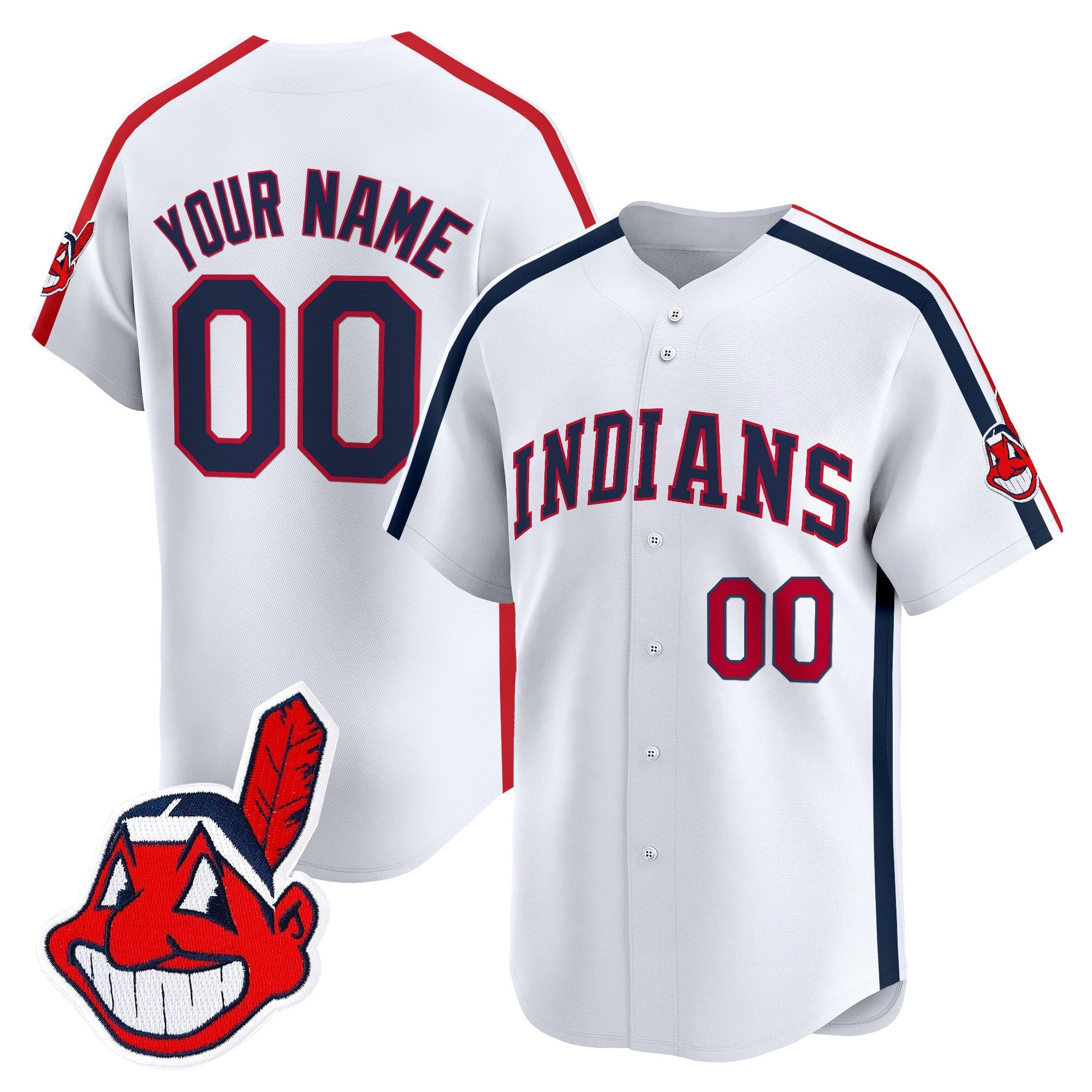 Cleveland Indians Ricky ‘Wild Thing’ Vaughn Vapor Premier Limited Custom Jersey