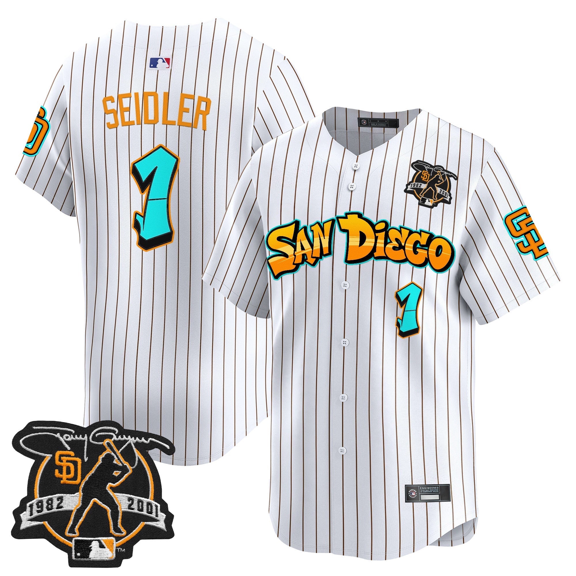 Men’s San Diego ‘Graffiti Barrio Edition’ Vapor Premier Limited Jersey