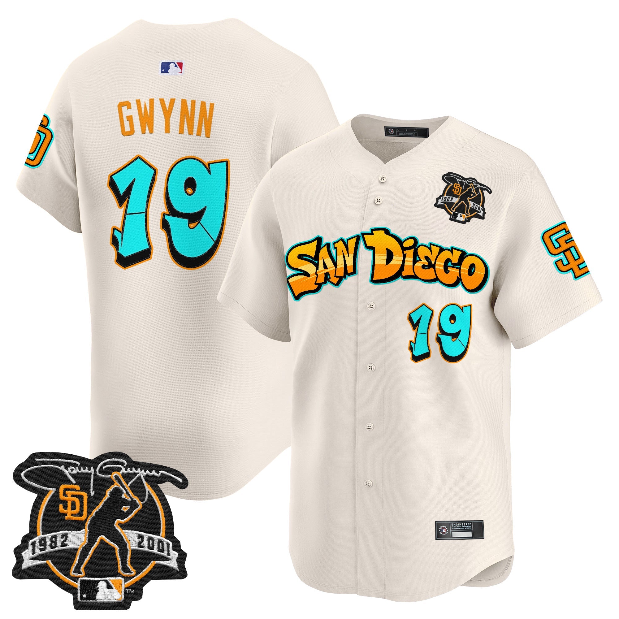 Men’s San Diego ‘Graffiti Barrio Edition’ Vapor Premier Limited Jersey