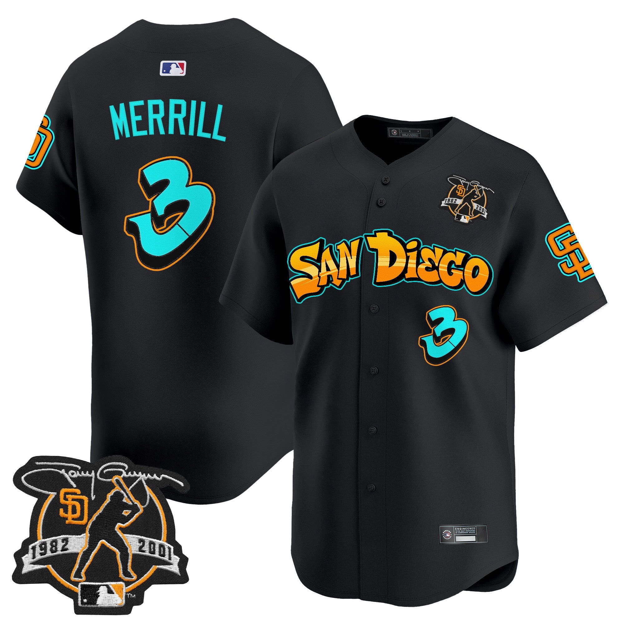 Men’s San Diego ‘Graffiti Barrio Edition’ Vapor Premier Limited Jersey